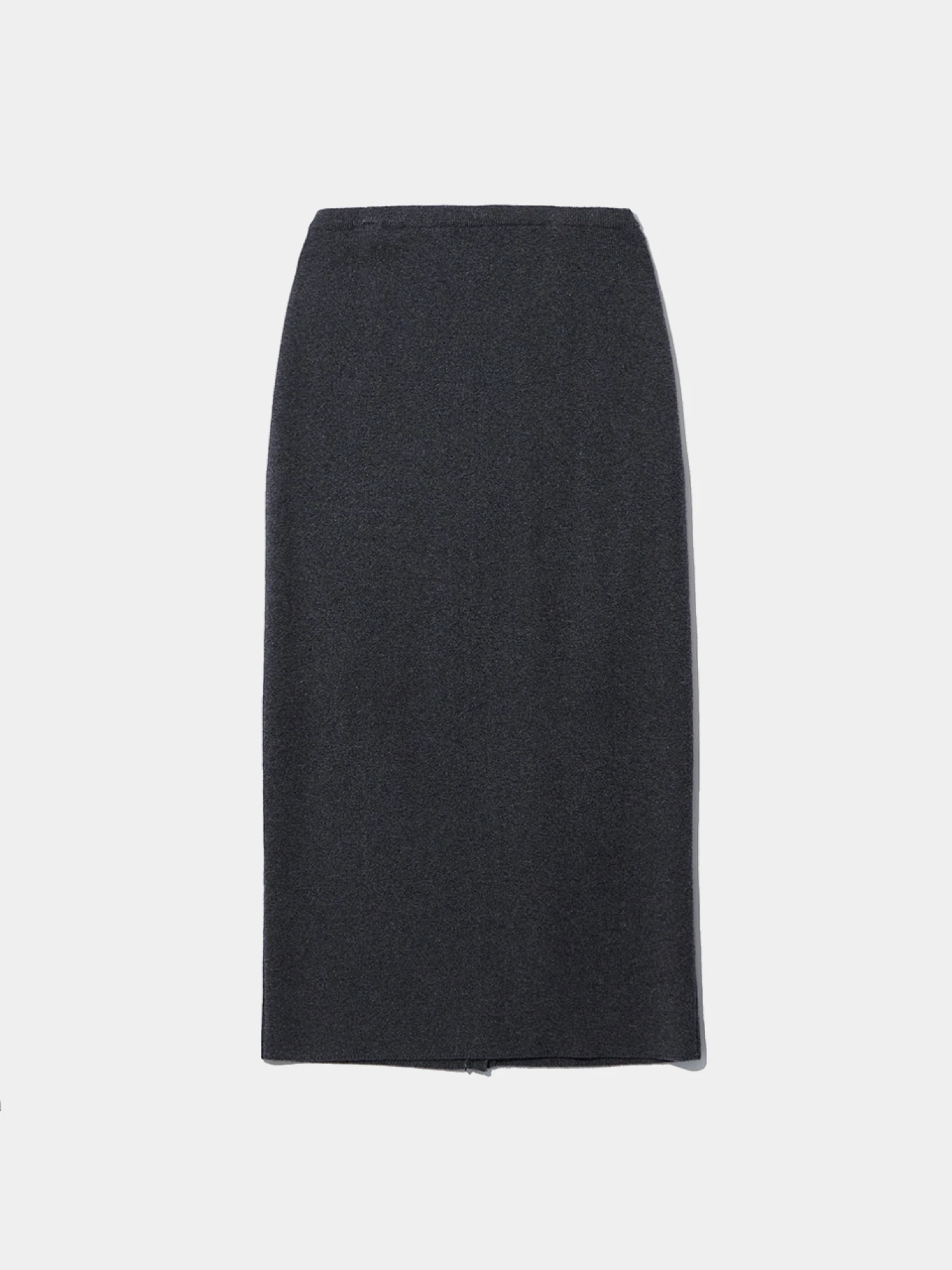 Женская юбка LE17SEPTEMBRE Button Straight Knit Charcoal