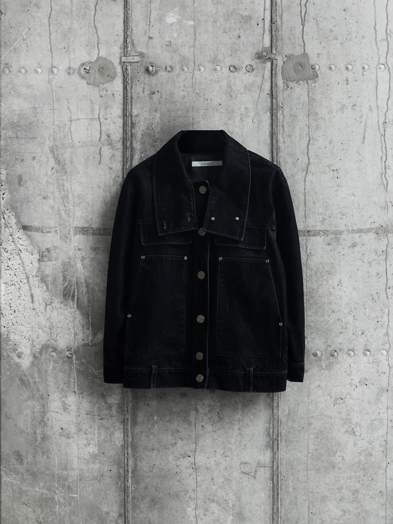 Женская куртка EPINGLER Oversized Denim Navy