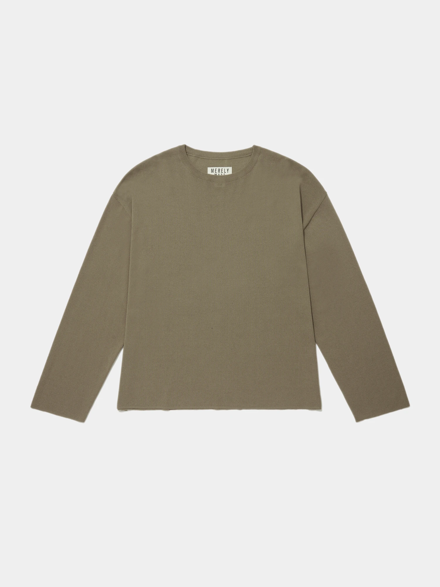 Лонгслив MERELY MADE Premium Wide Sleeve ‘Seungmu’ Ecru Beige