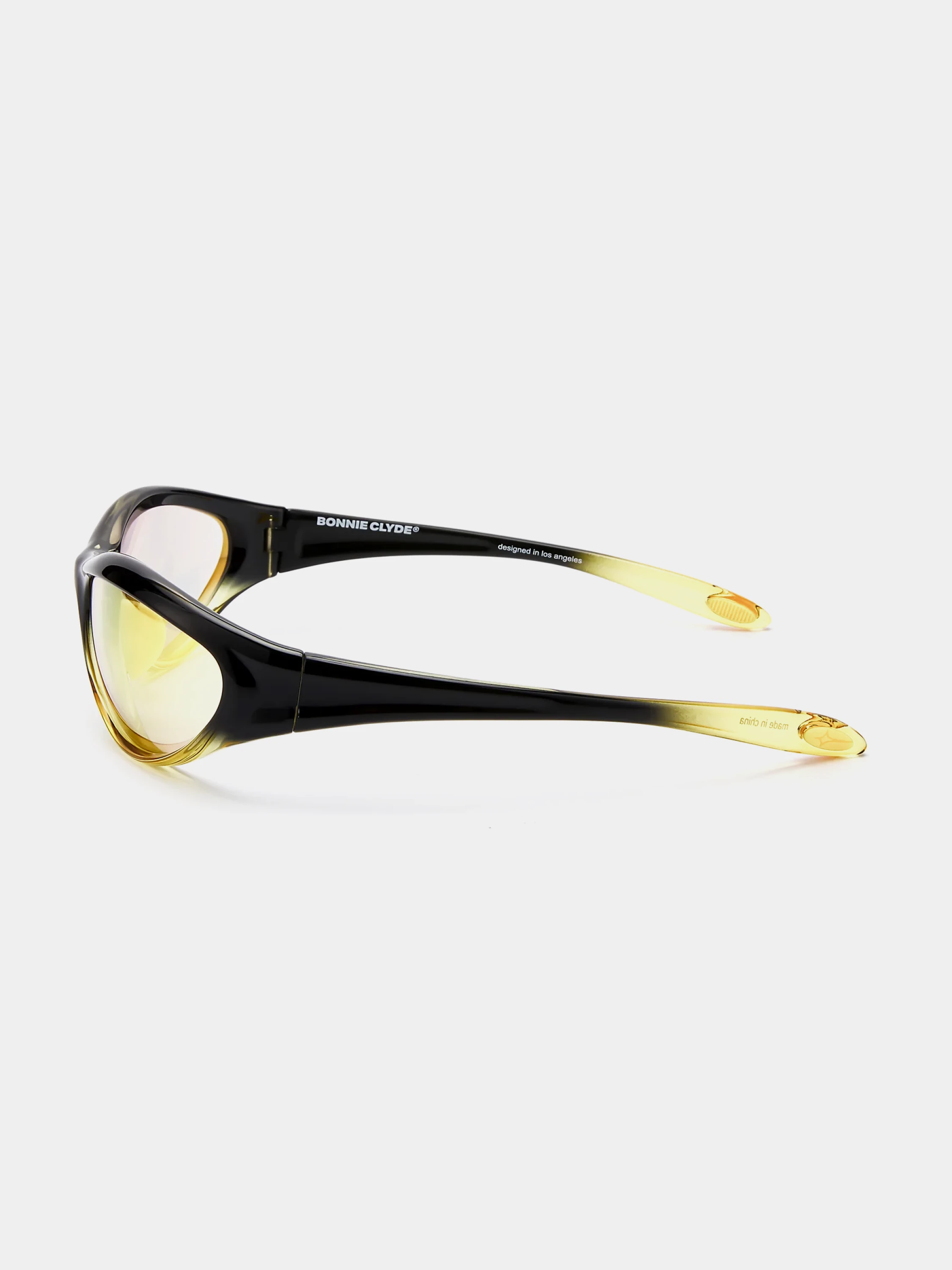 Очки Bonnie Clyde Angel Black & Yellow Tint