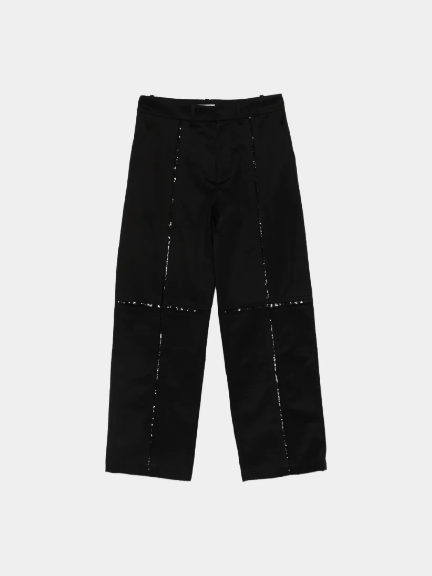 Брюки Bluemarble Sequin-Slit Black
