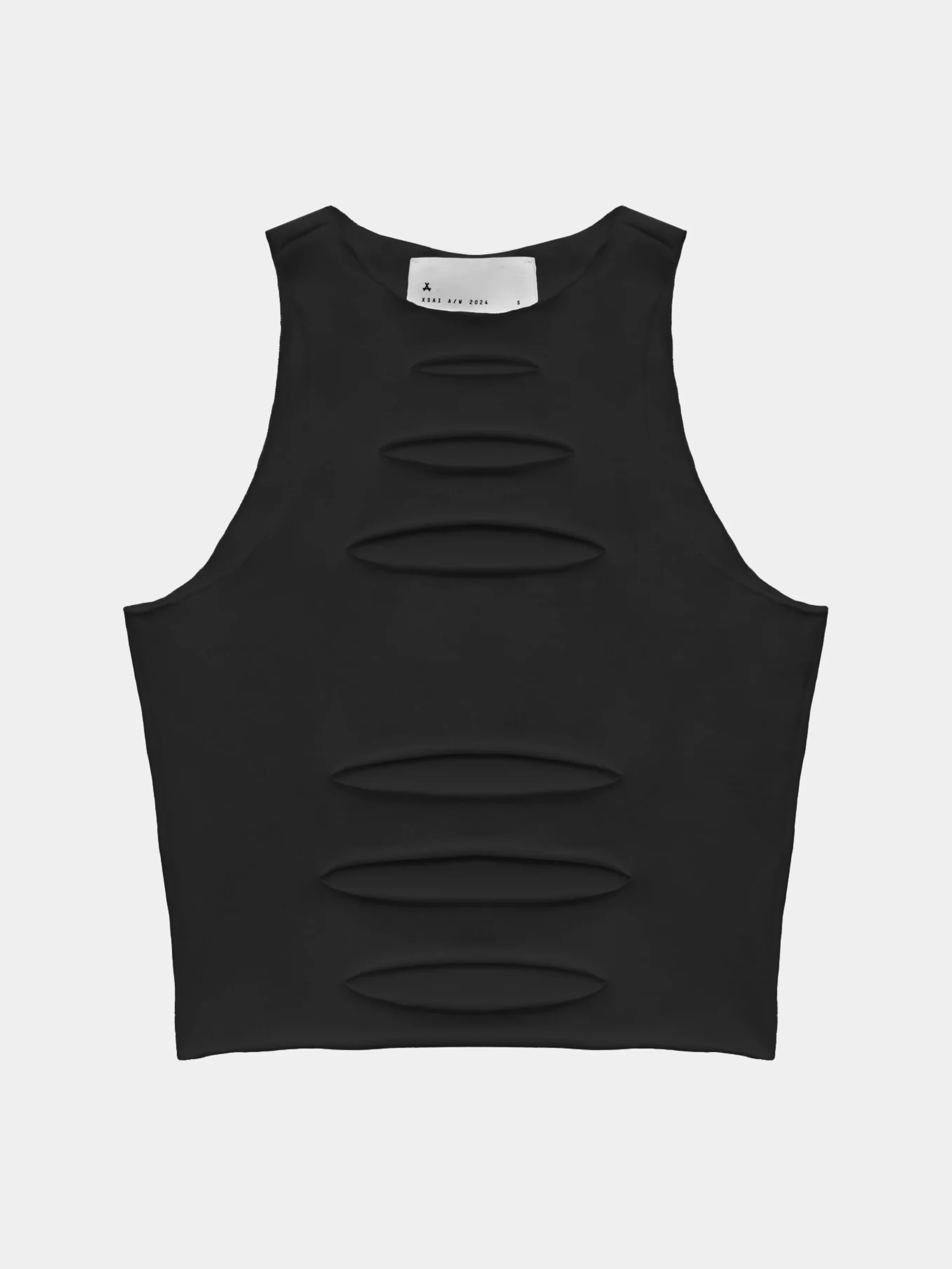 Женский топ XSAI RIPPED TOP 02 Dusty Black