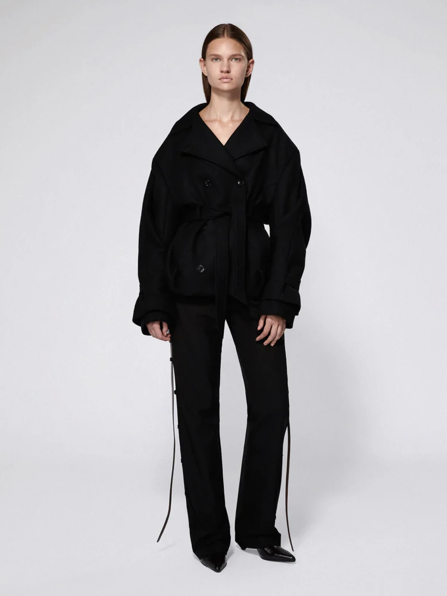 Женские брюки SRVC Serpentine Tailored Trousers Black