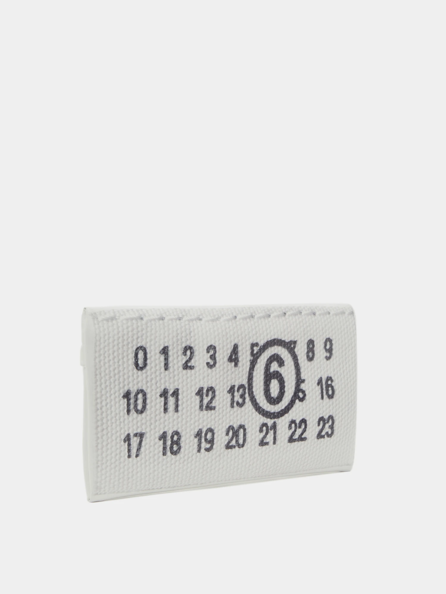 Клатч MM6 Maison Margiela Numeric White