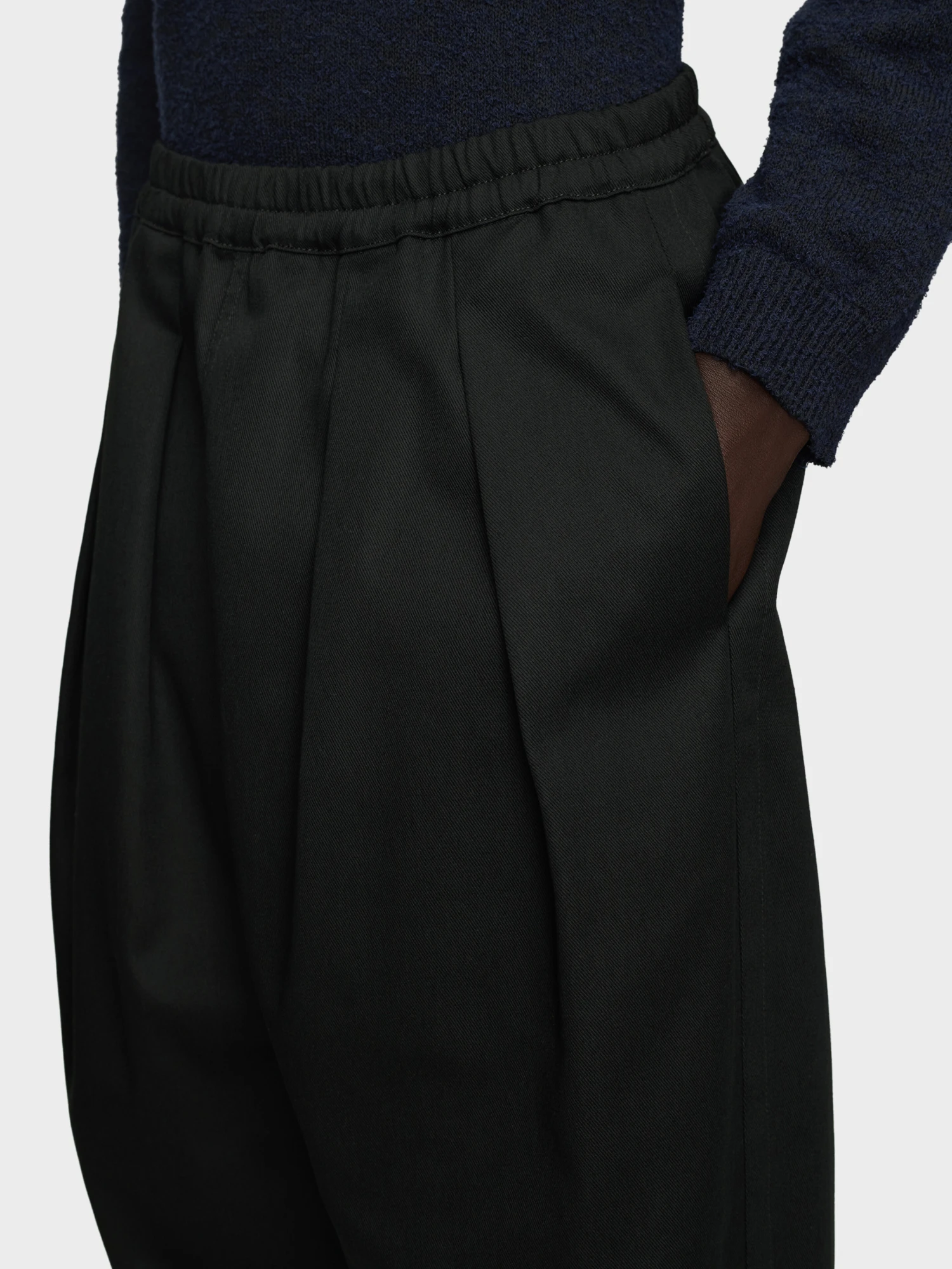 Брюки MM6 Maison Margiela Dropped Rise Black