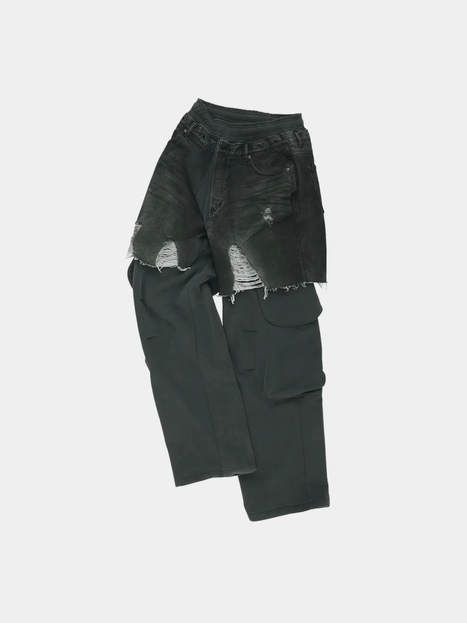 Джинсы Andersson Bell Rugged Denim Inset Black