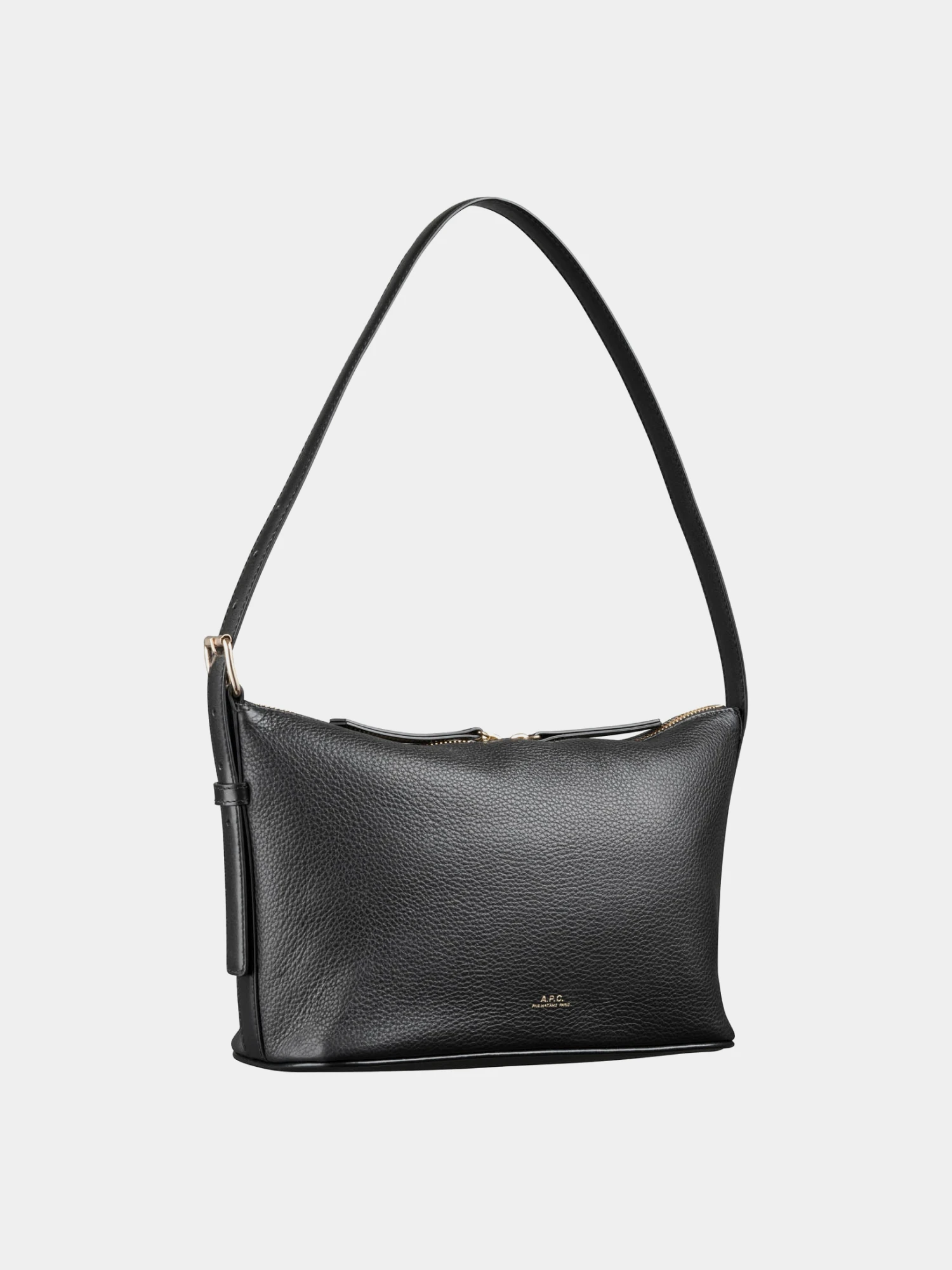 Сумка A.P.C. Vera Shoulder Grained Leather Noir
