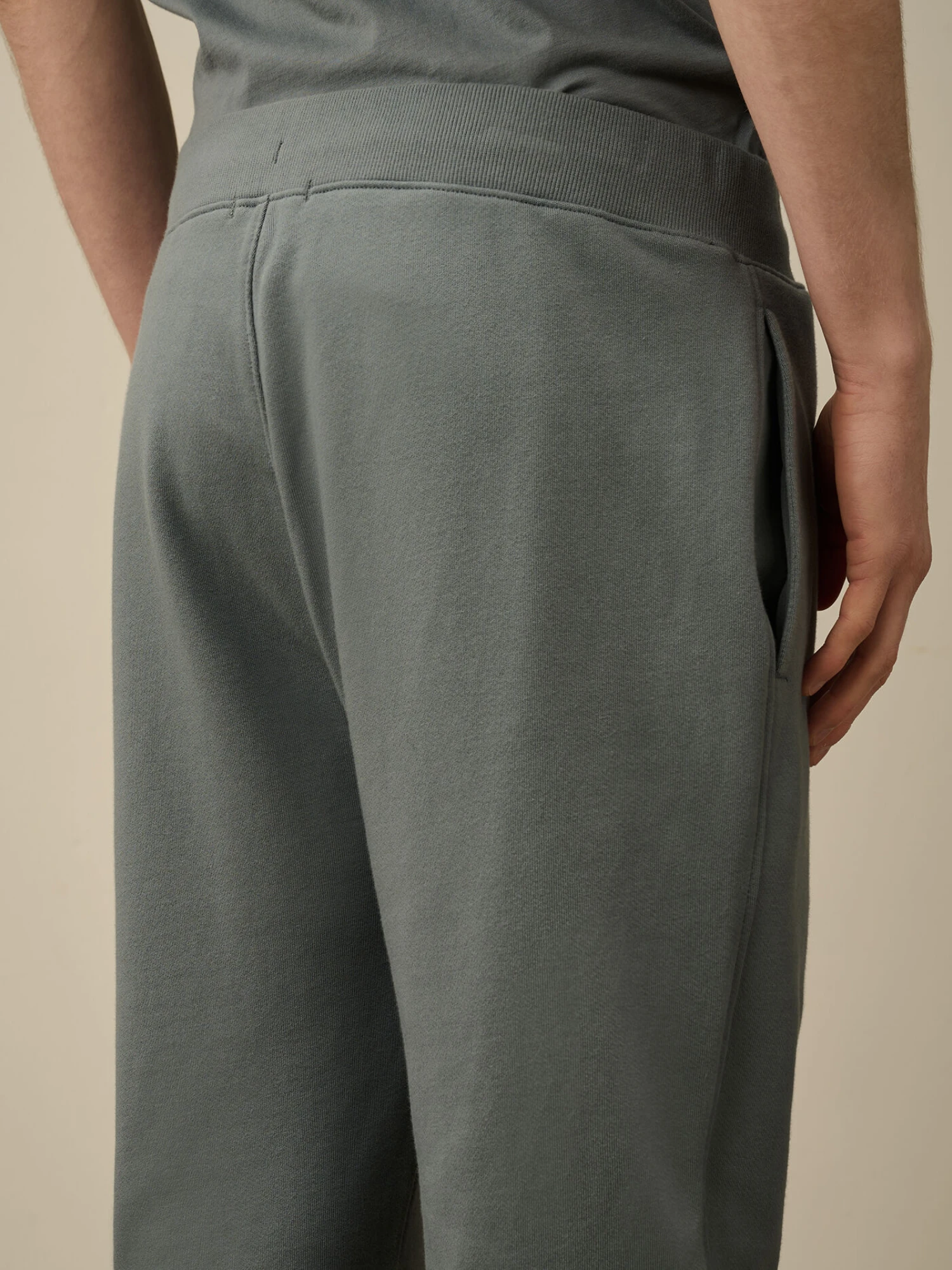 Брюки C.P. Company Diagonal Raised Fleece Lens Stormy Weather