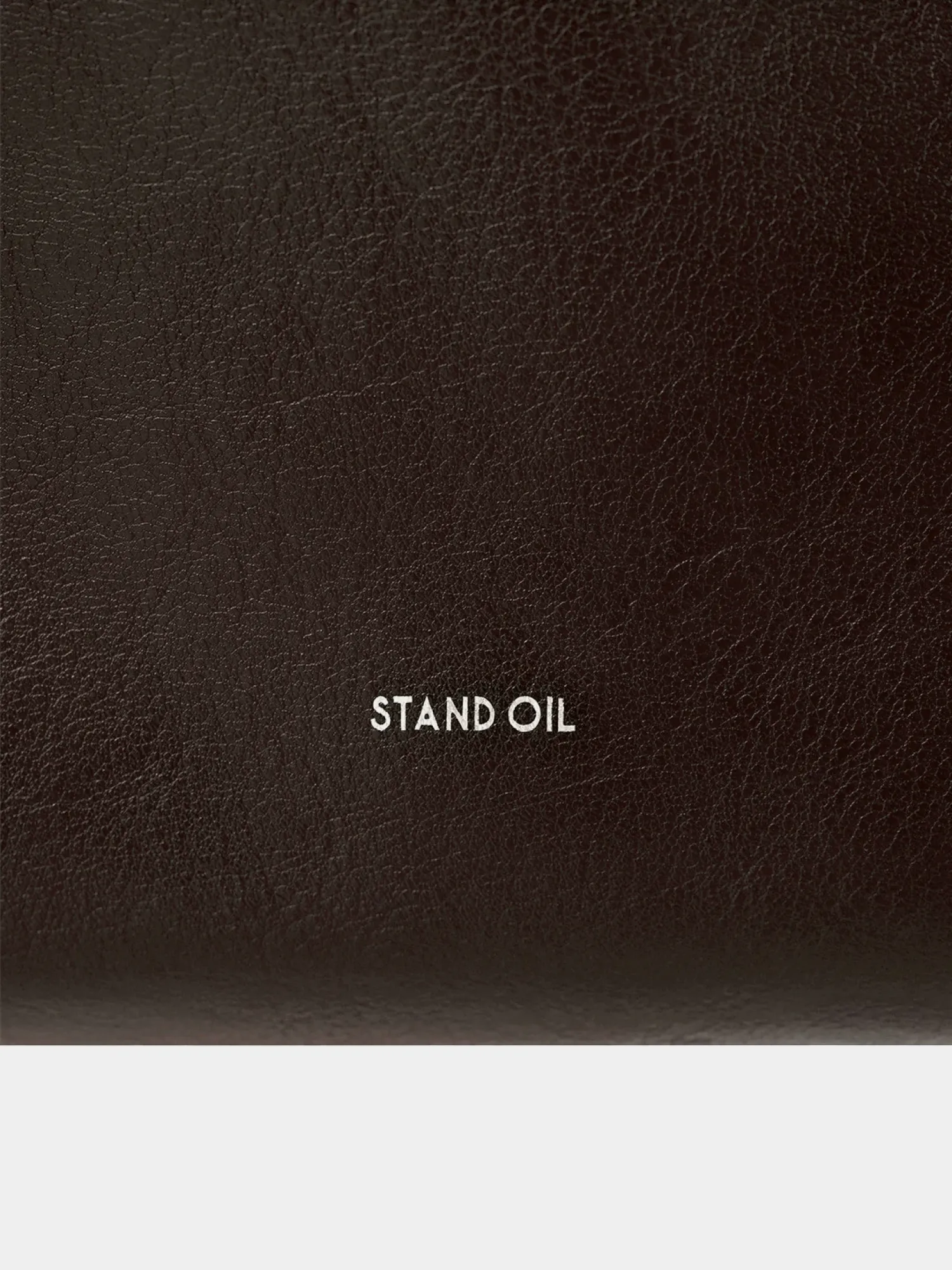Женская сумка STAND OIL Mushy Bag Marron