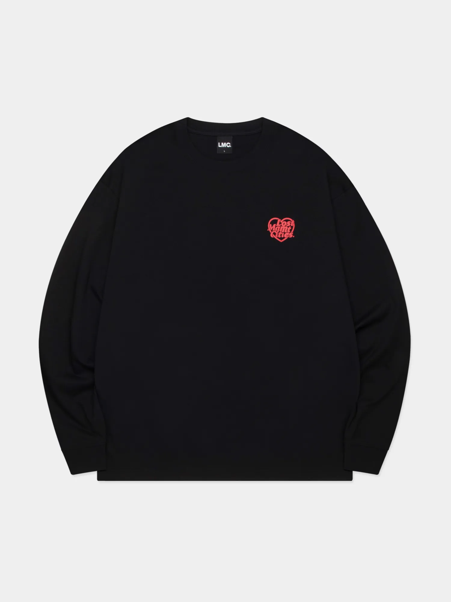 Лонгслив LMC Heart Globe Long Slv Tee Black
