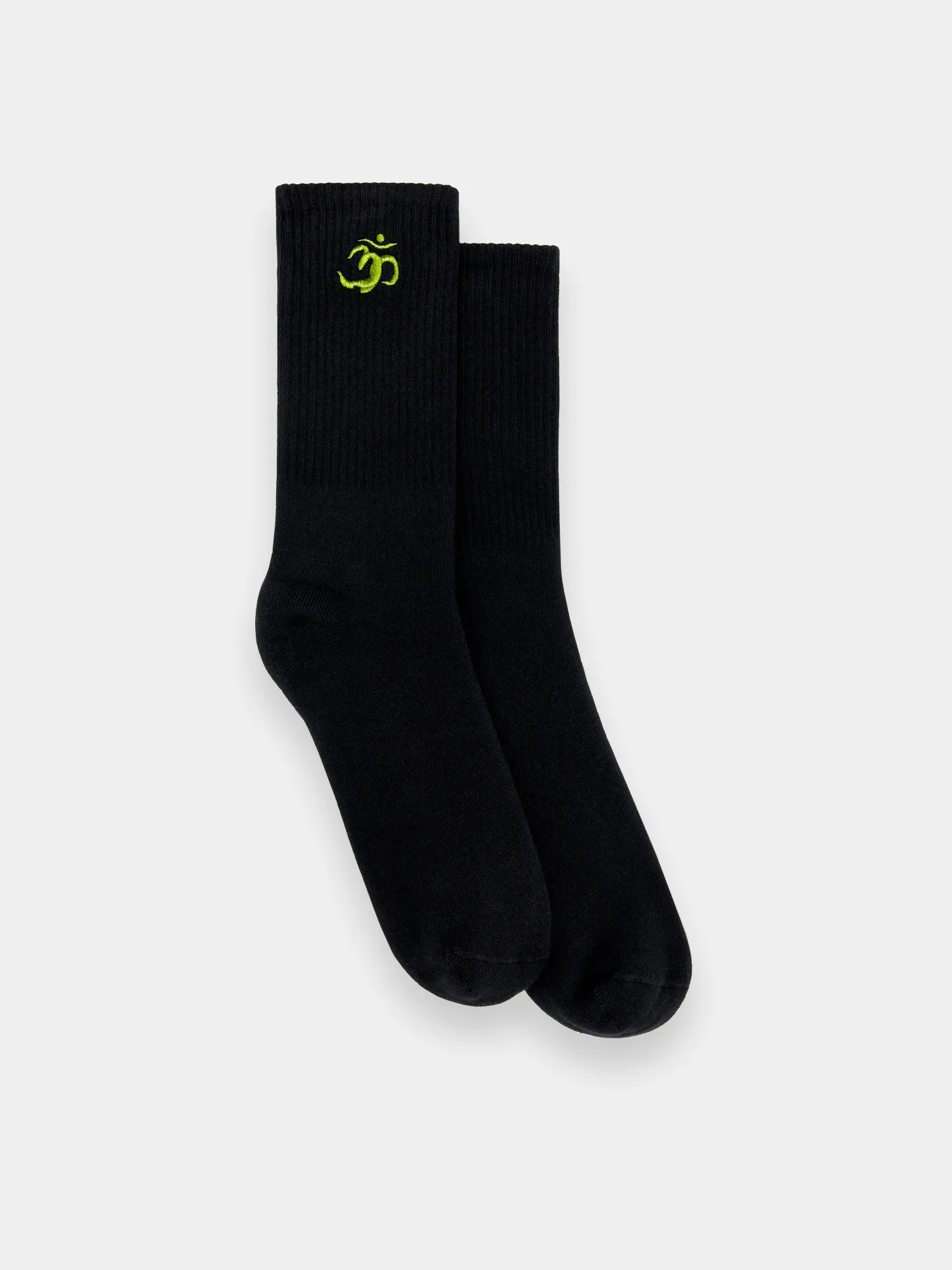 Носки MAHARISHI 1496 Om Temple Embroidered Olive/Black/White