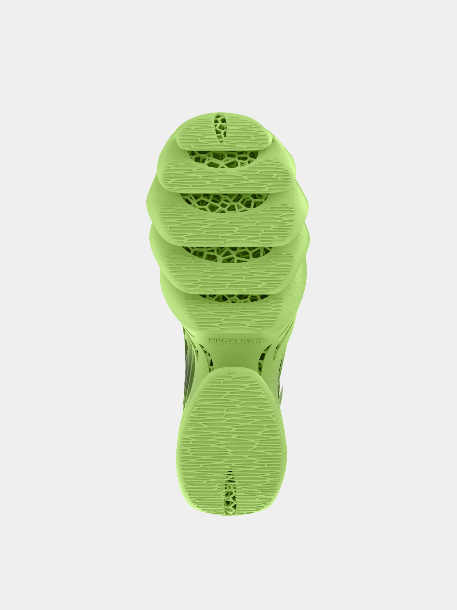 Лоферы ALIVEFORM Stratum Fang Glacier Lime