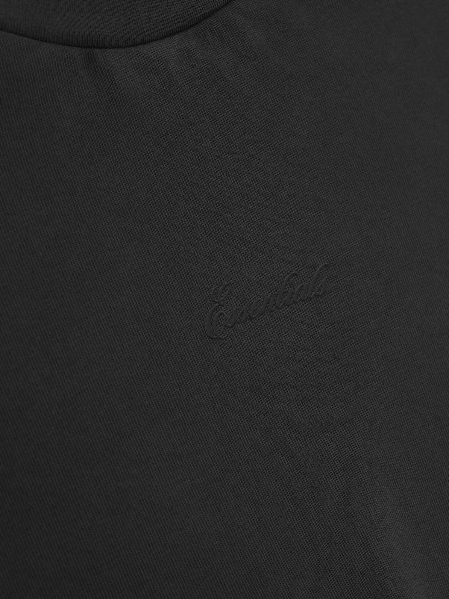 Лонгслив Fear of God ESSENTIALS Signature 90'S Faded Black