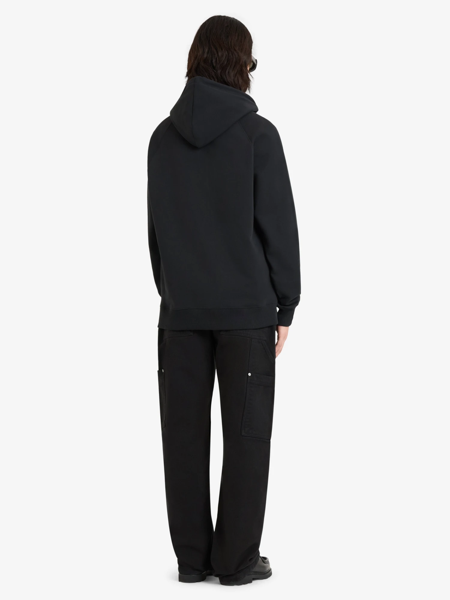 Худи Études Loose Hoodie Big É White Black