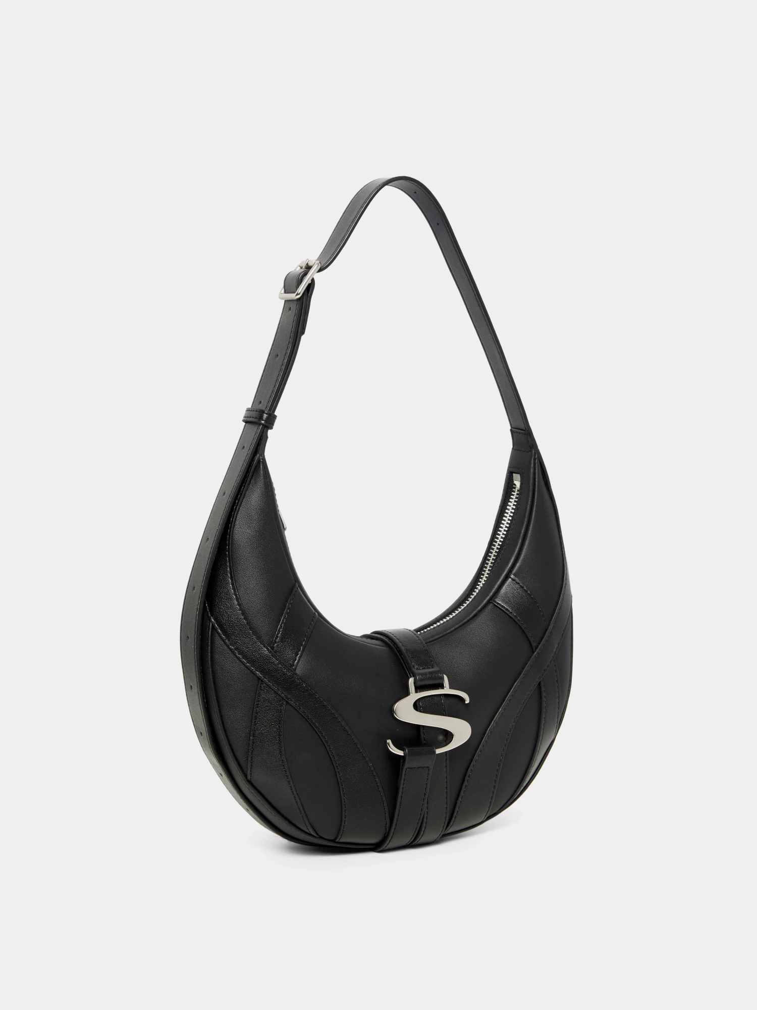 Сумка SRVC Cable Leather Bag Black