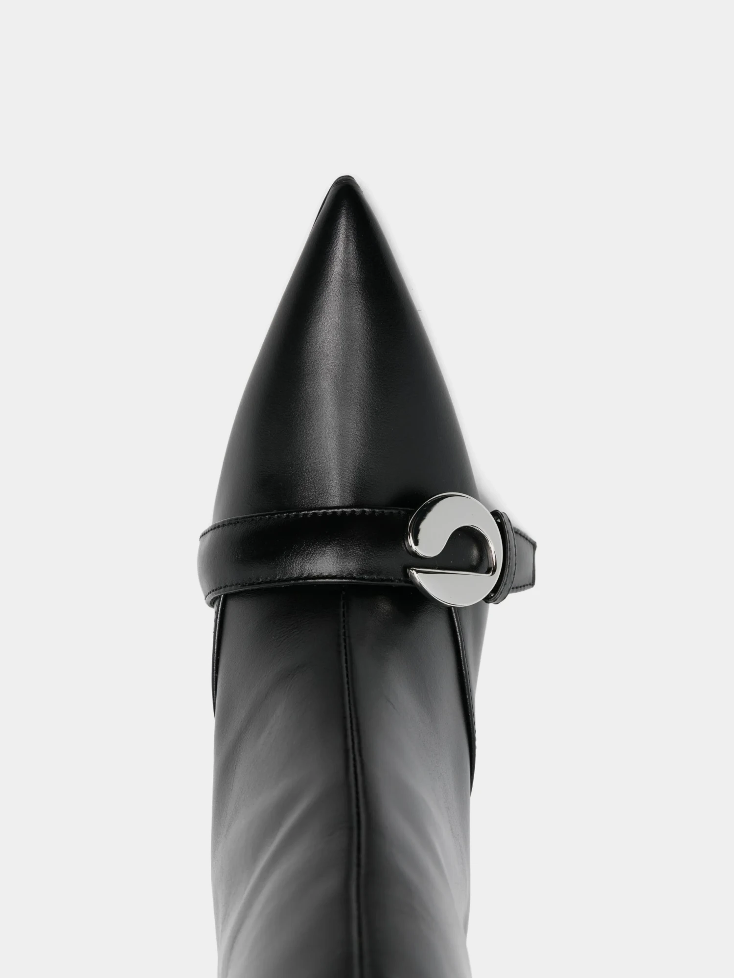 Женские ботильоны Coperni Ankle Heeled Belt Black