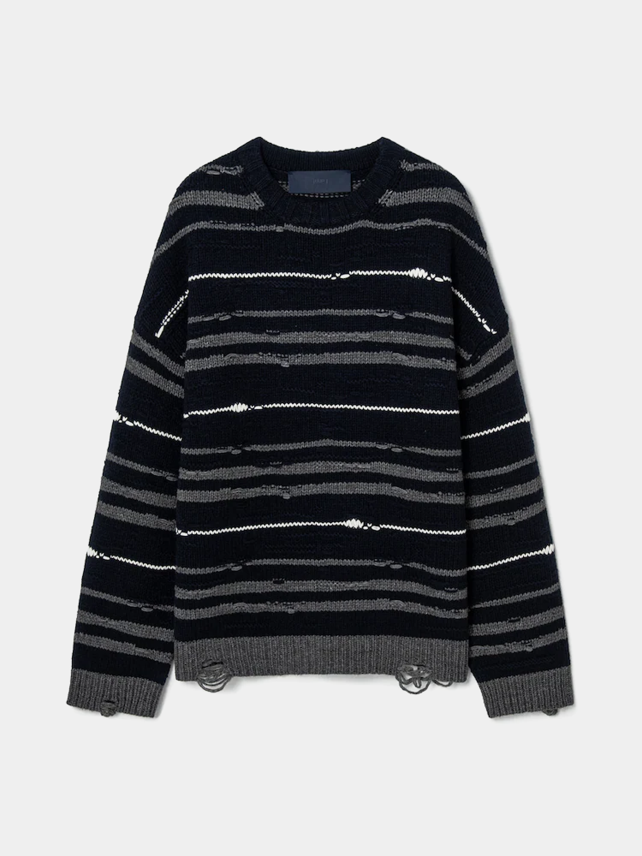 Свитер JUUN.J Hand Drawn Stripe Navy