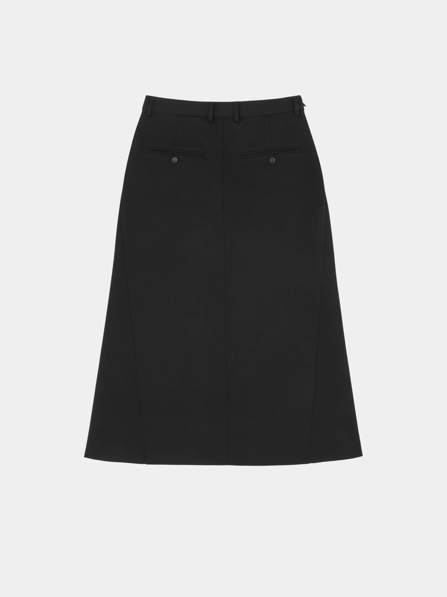 Женская юбка MM6 Maison Margiela Tailored Midi Black