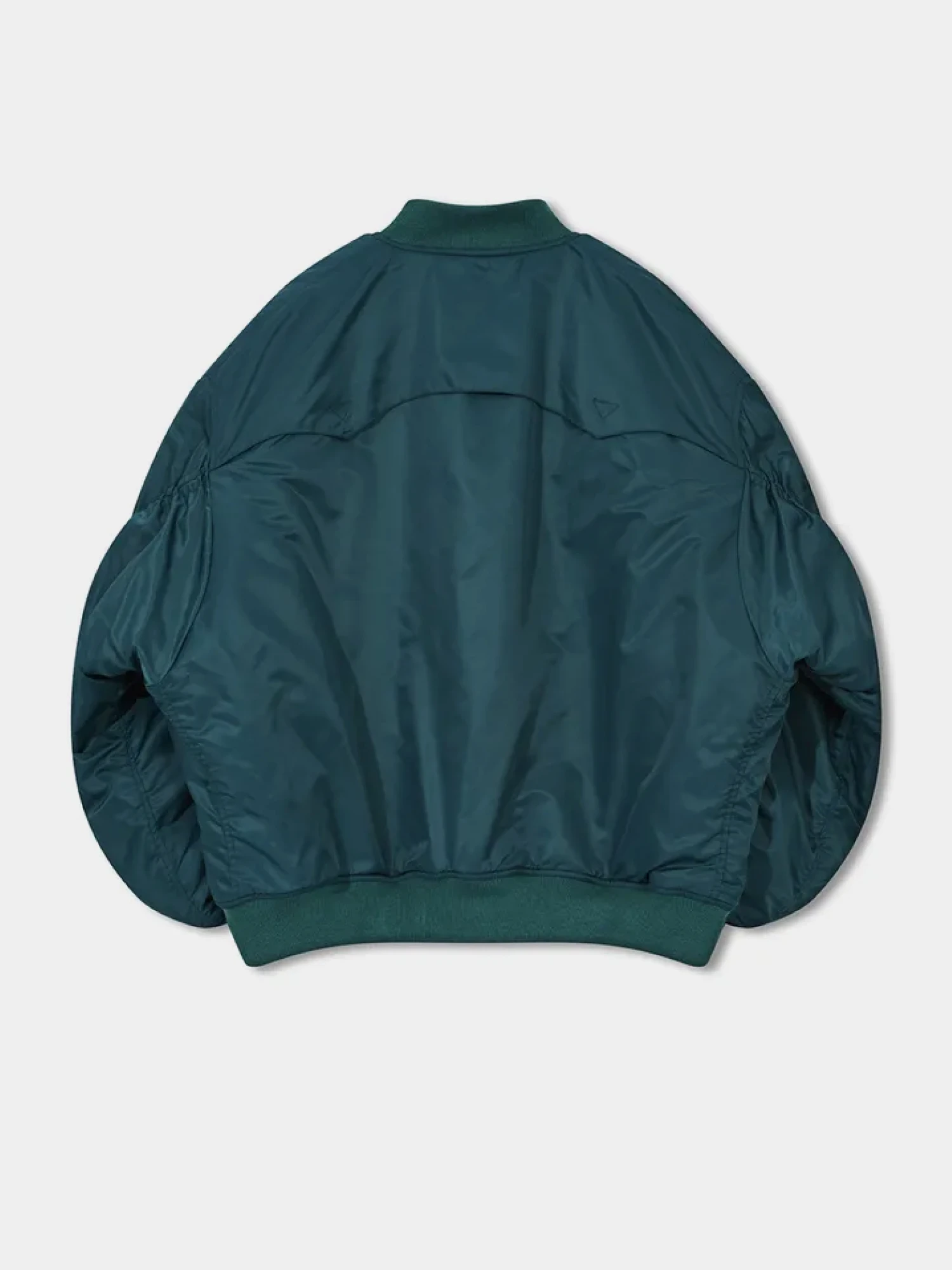 Бомбер ANGLAN Bulky Shirring MA-1 Blue Green