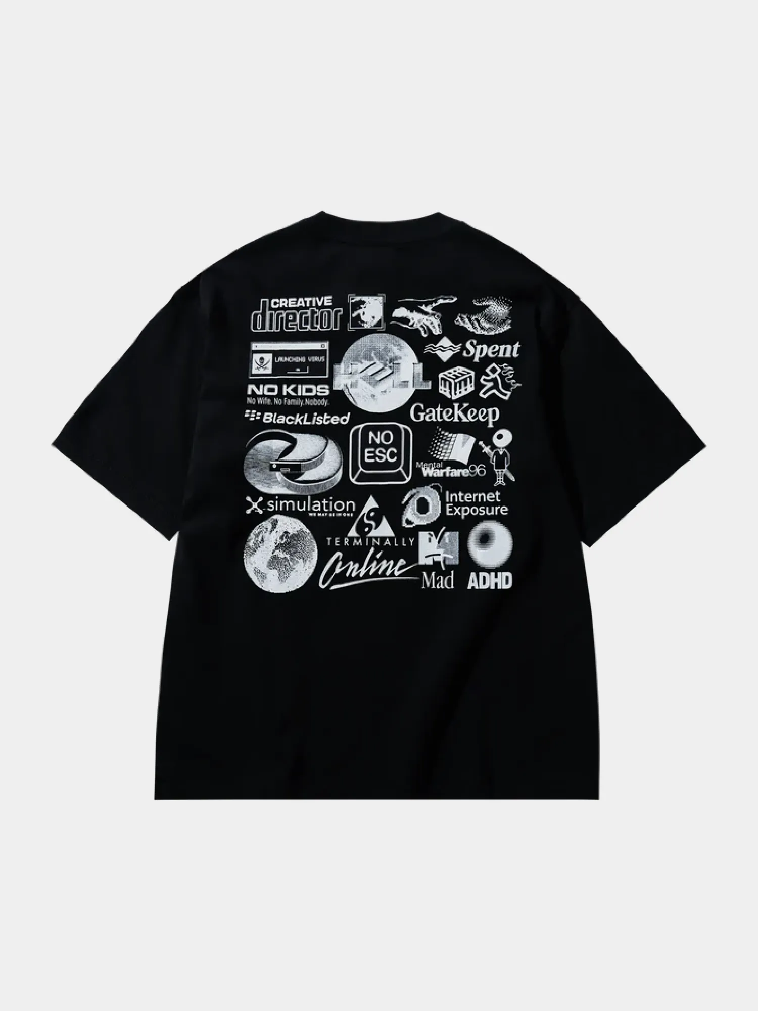 Футболка MARKET TERMINALLY ONLINE T-SHIRT Black