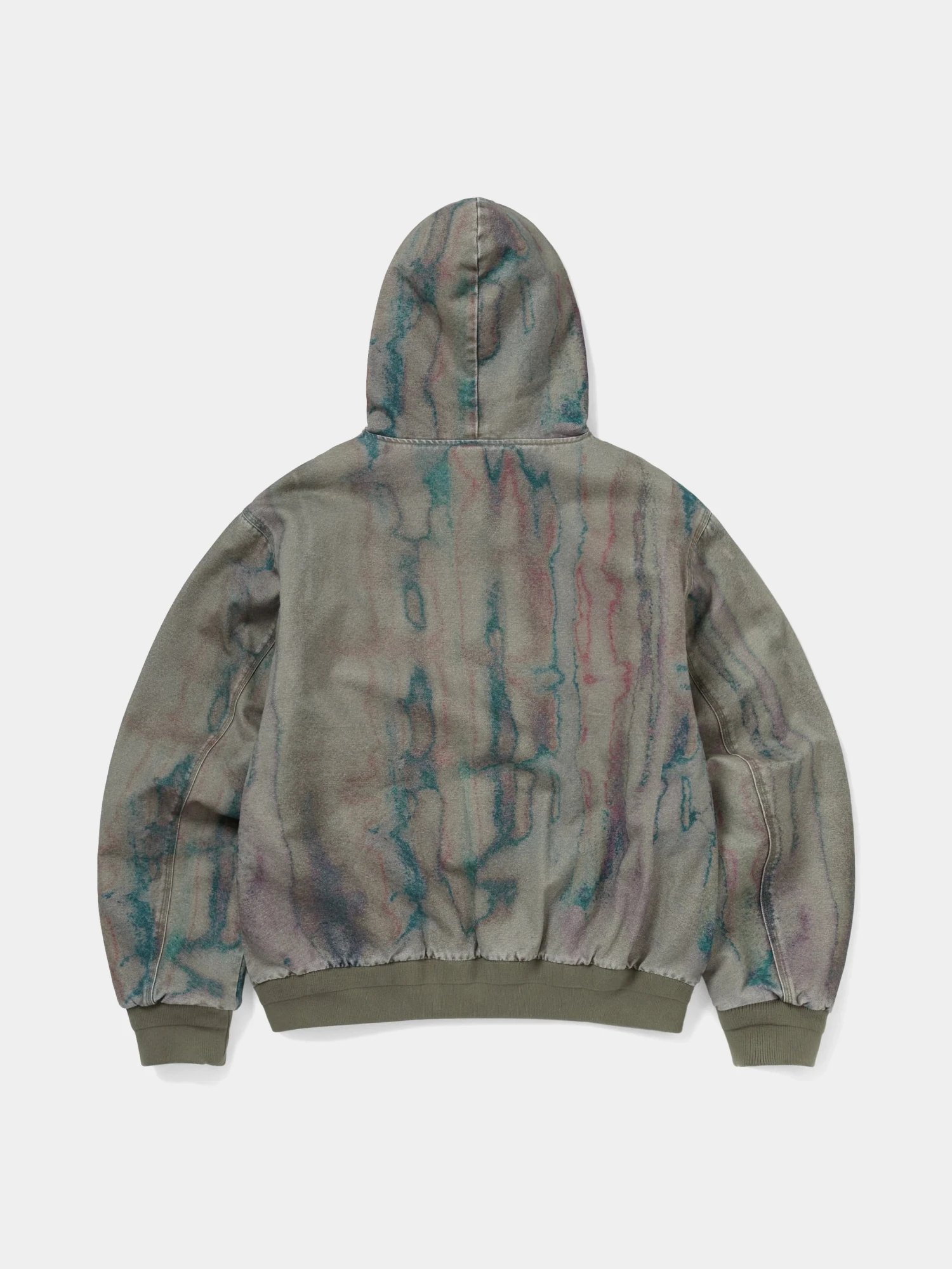 Бомбер thisisneverthat Blurred Jacket Olive