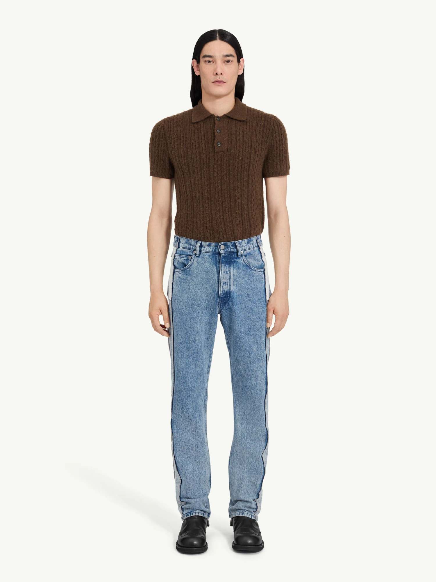 Джинсы MM6 Maison Margiela 5 Pockets Medium Blue