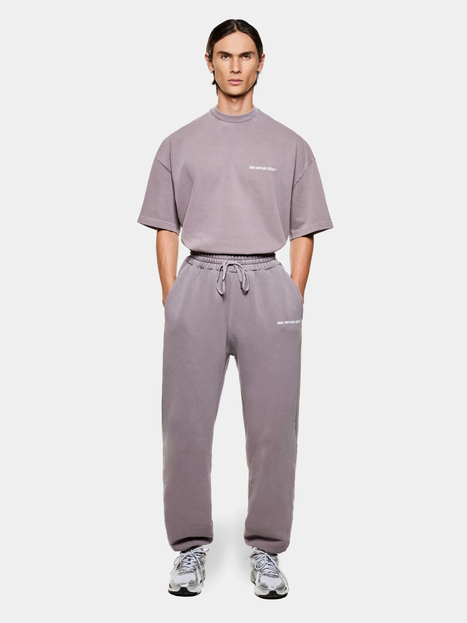 Брюки MKI MIYUKI ZOKU Uniform Joggers Pigment Raisin