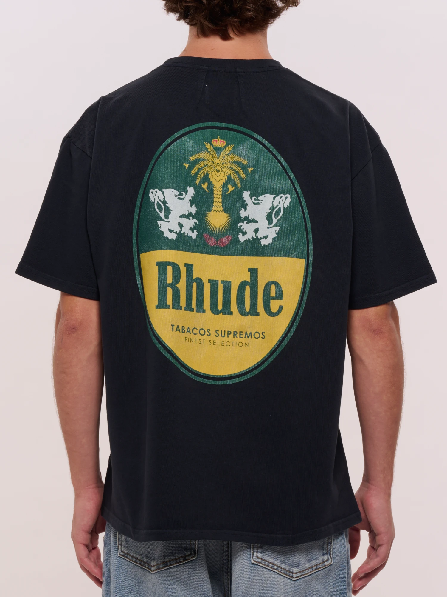Футболка RHUDE Tabaco Vtg Black