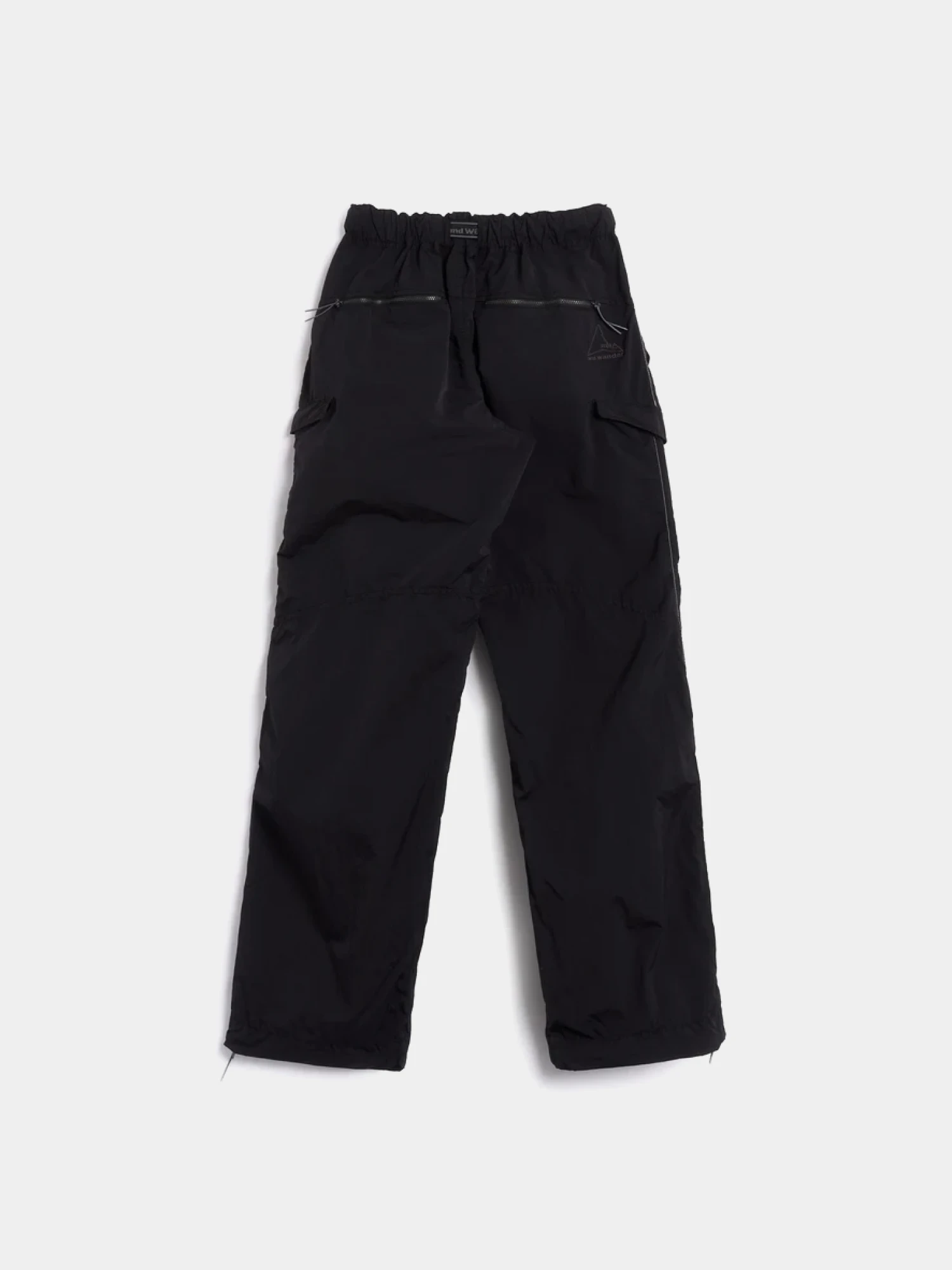 Брюки Roa x And Wander Garment-Dyed Black