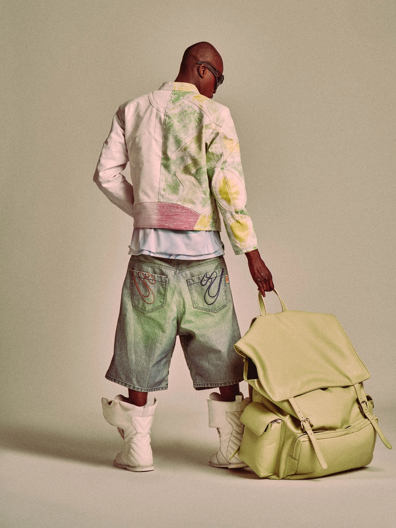 Шорты PDF Knee Short Blue Green