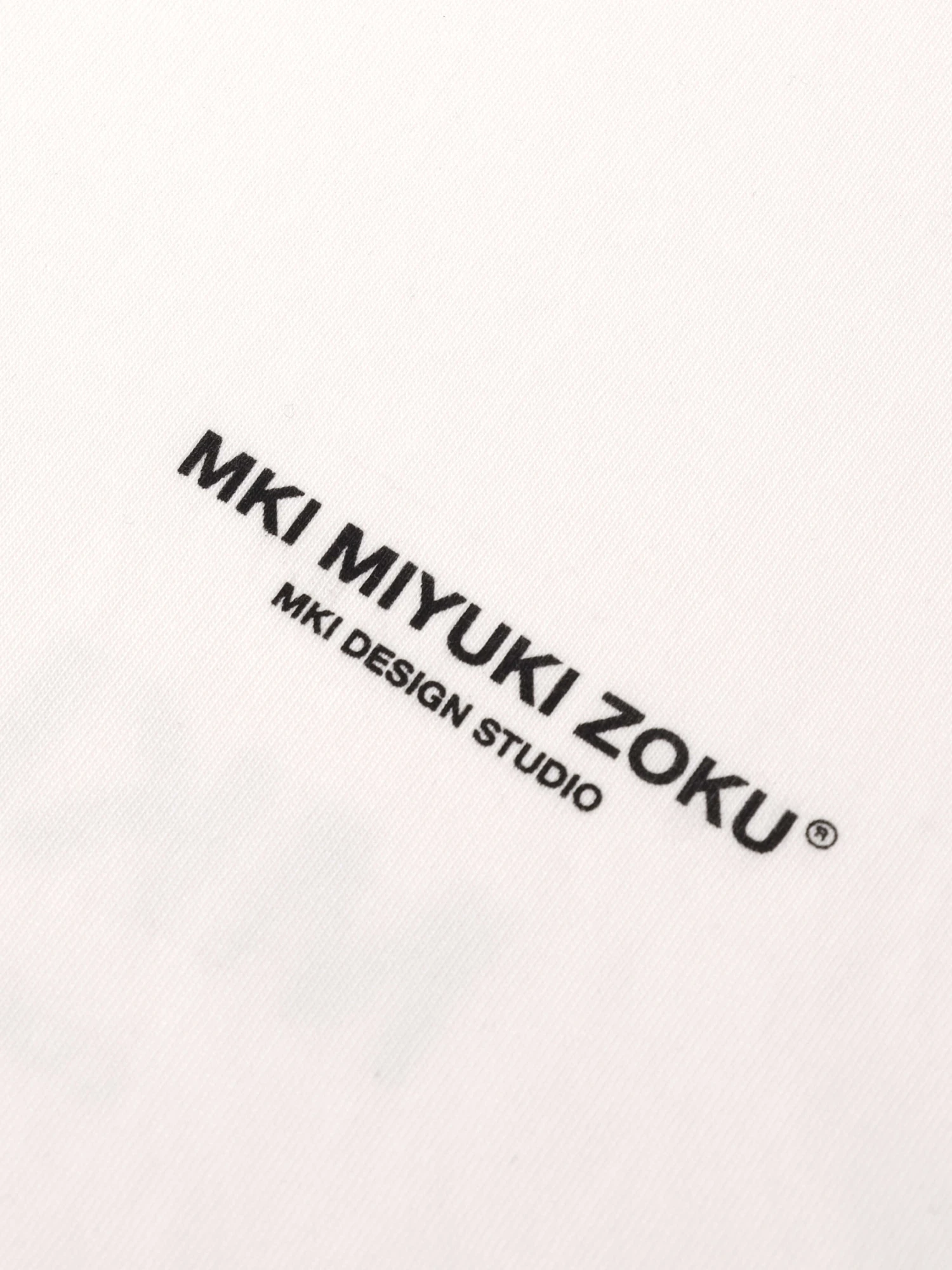 Футболка MKI MIYUKI ZOKU Design Studio White