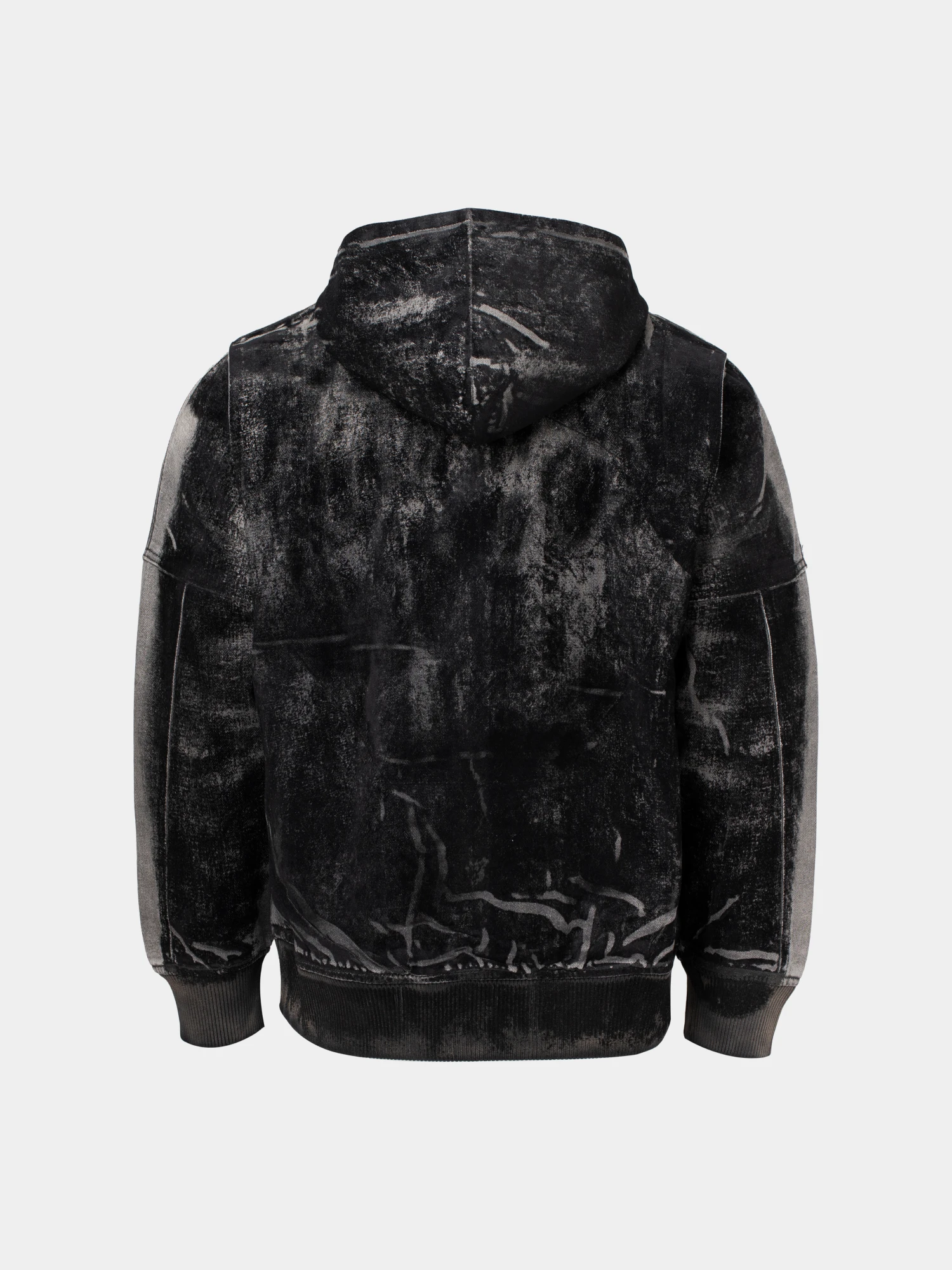 Зип-худи ALCHEMIST Teddy Flocked Black