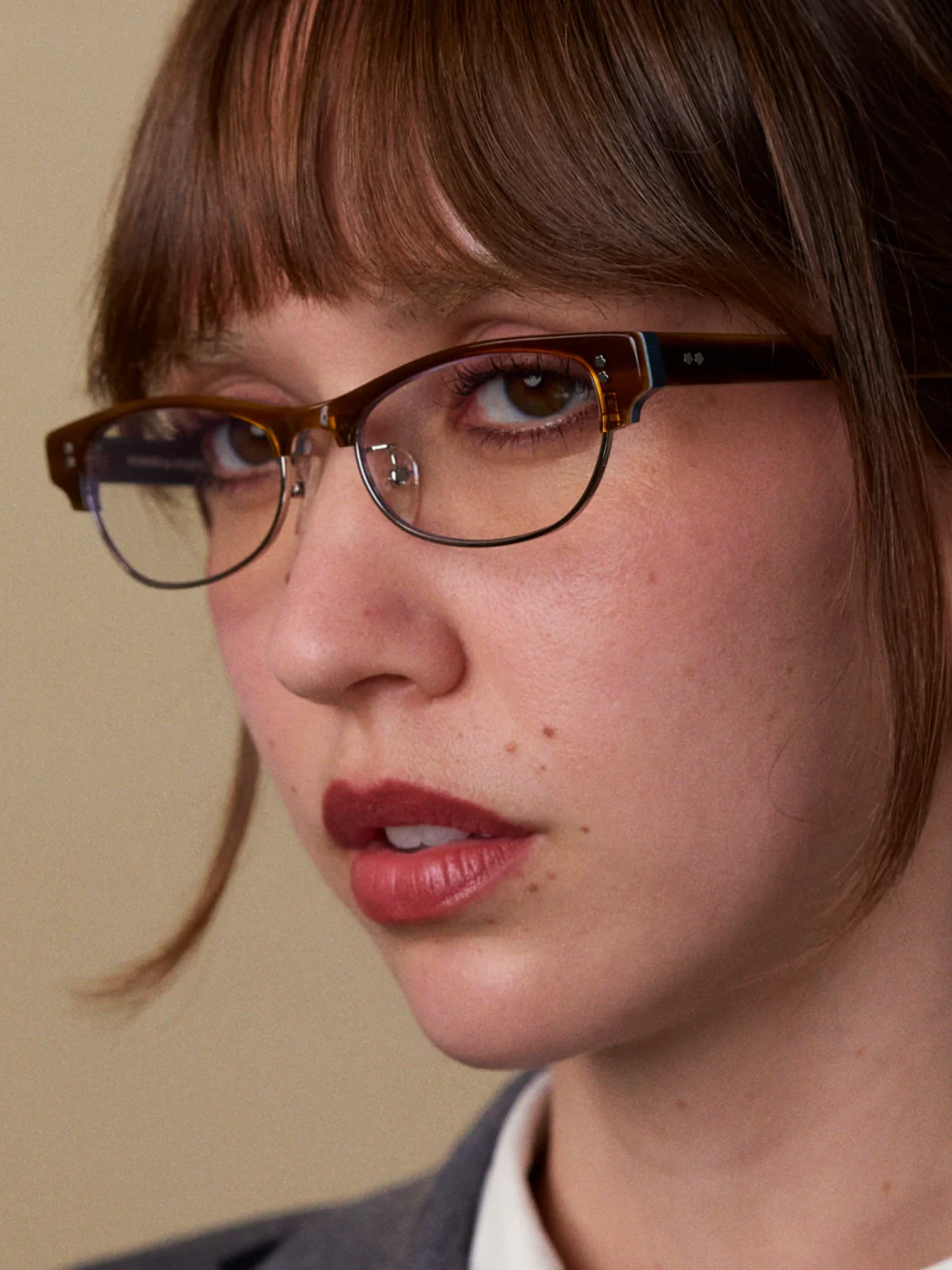 Очки Bonnie Clyde Closed Caption Tortoise Teal & Clear Lens