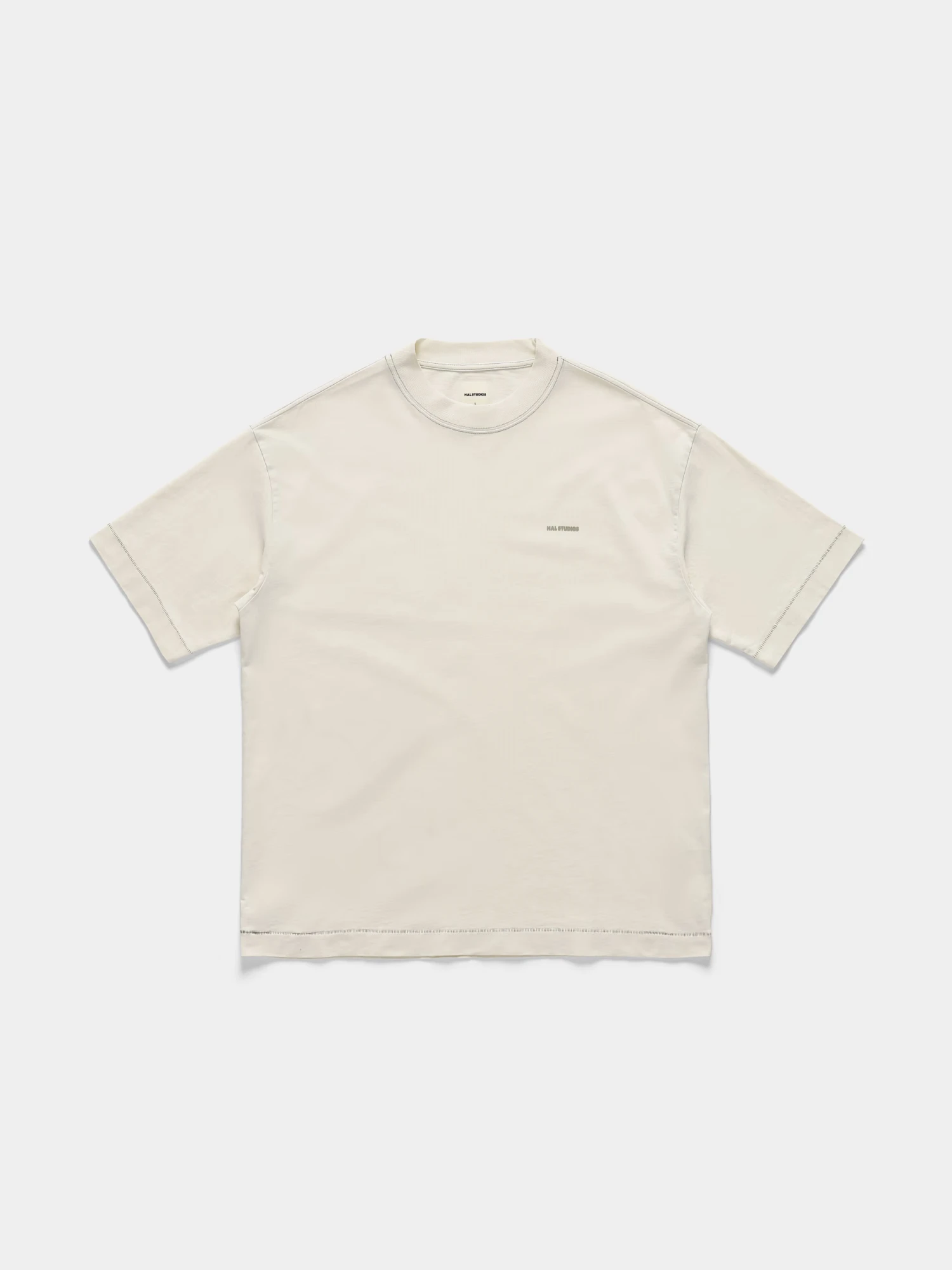 Футболка HAL STUDIOS Micro Logo T-Shirt Off White