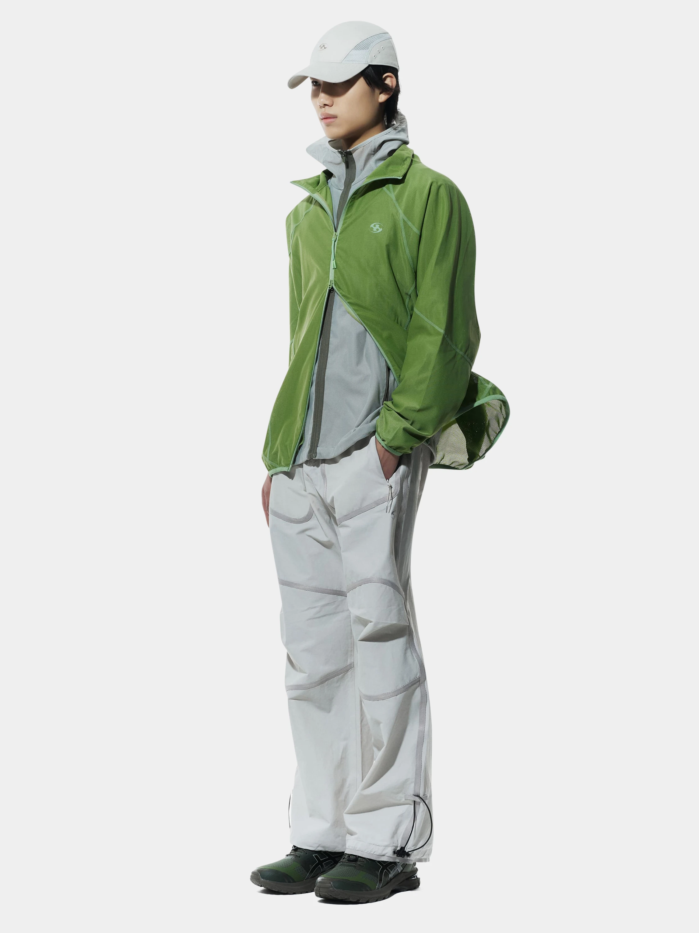 Куртка из сетчатой ткани SAN SAN GEAR Mesh Jacket Green