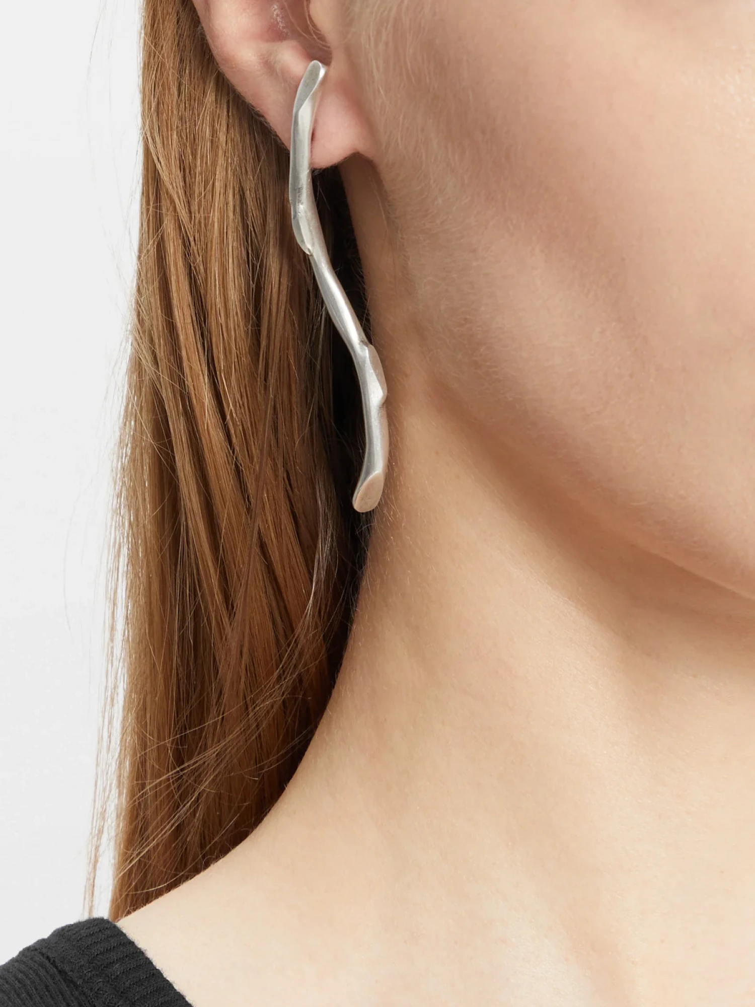 Серьги Ann Demeulemeester Usva Fine Thorn Antique Silver
