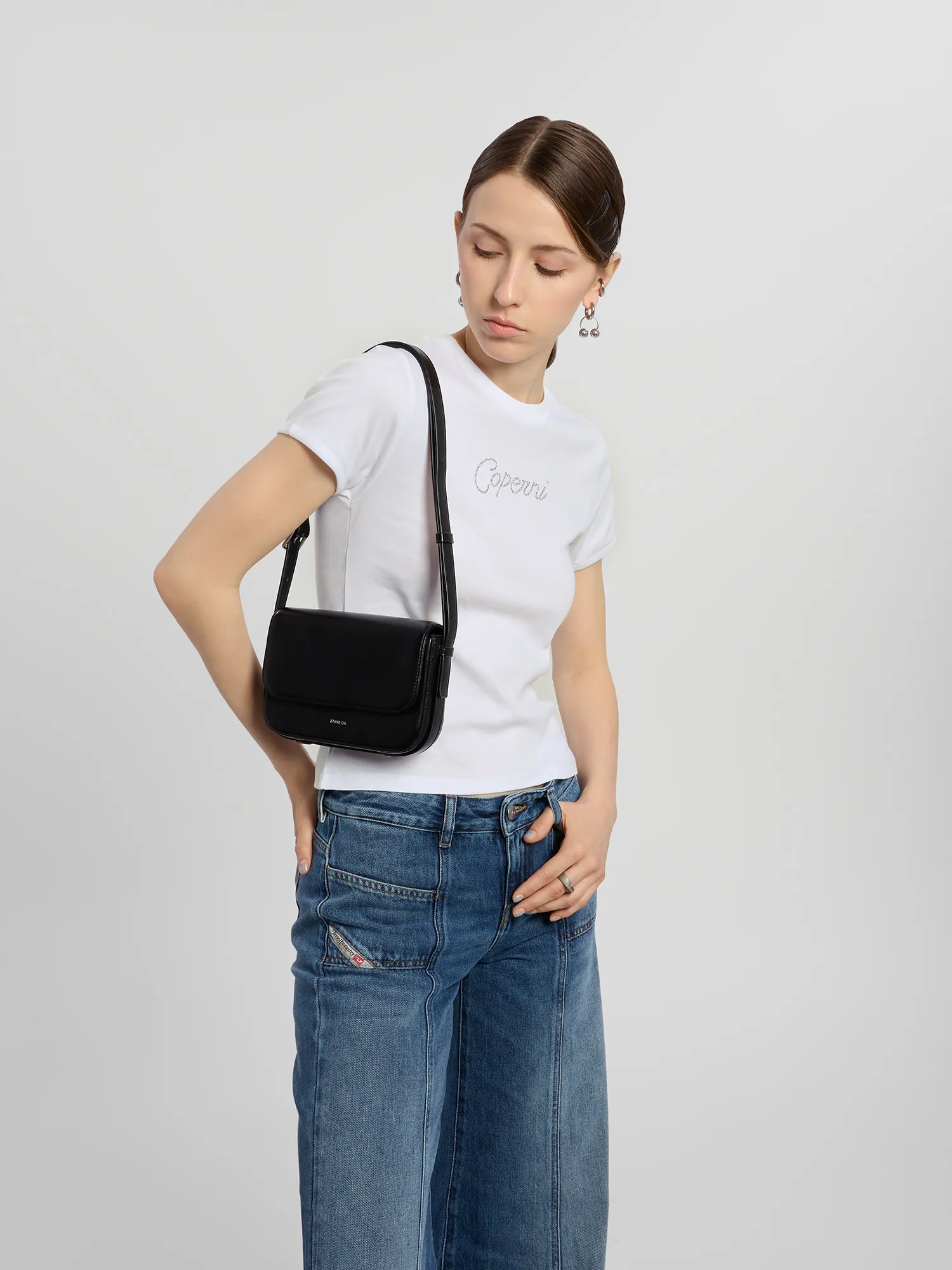 Женская сумка STAND OIL Riddle Bag Black