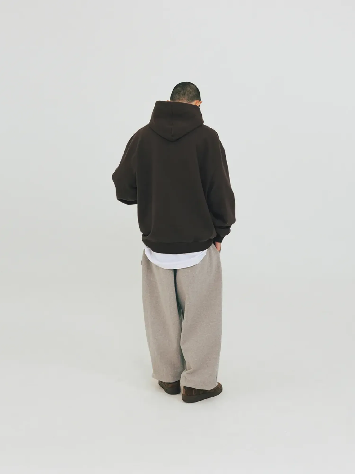 Худи ANGLAN Horizon Double Color Hoodie Brown