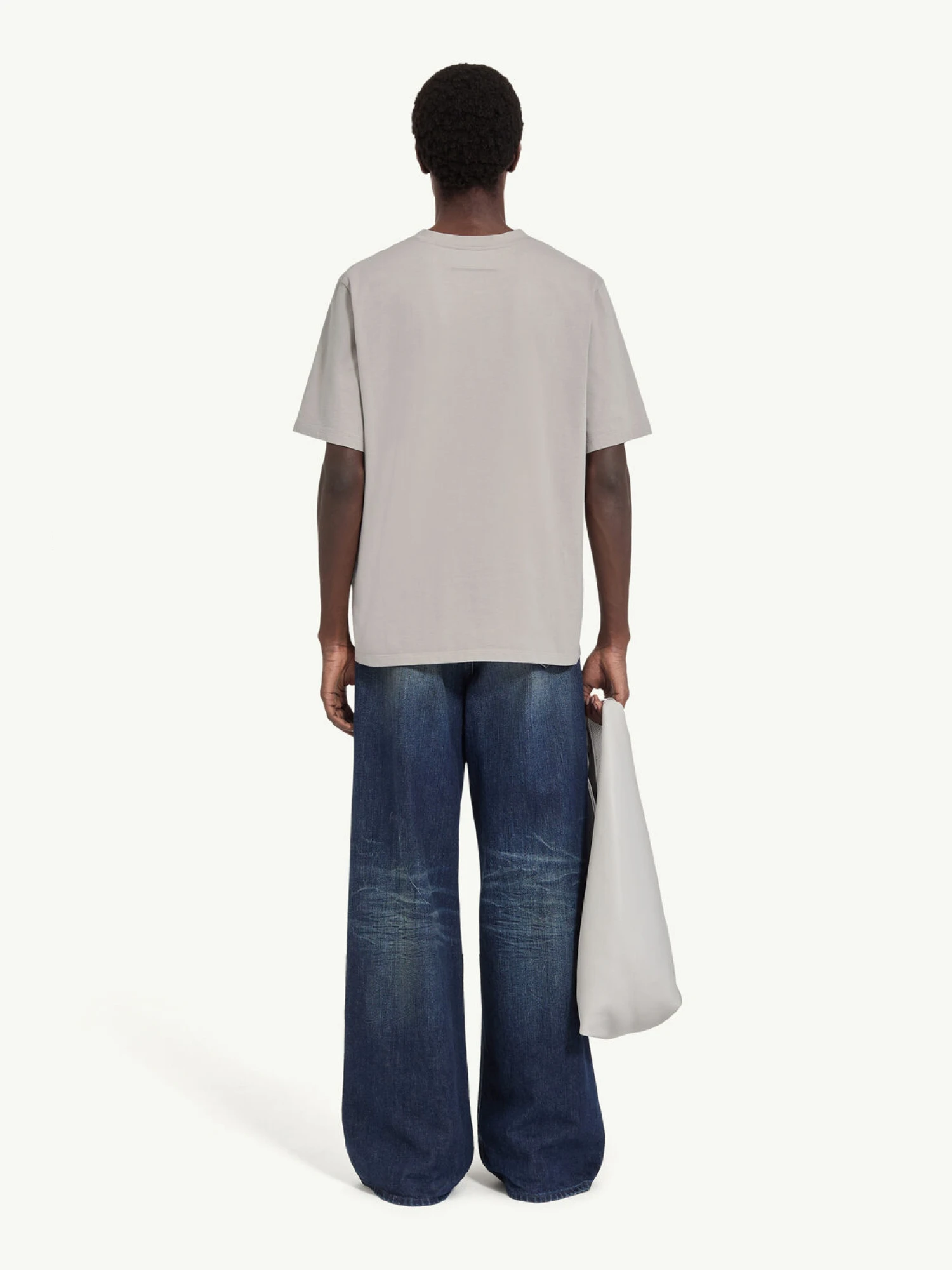 Футболка MM6 Maison Margiela Large Spray Cream