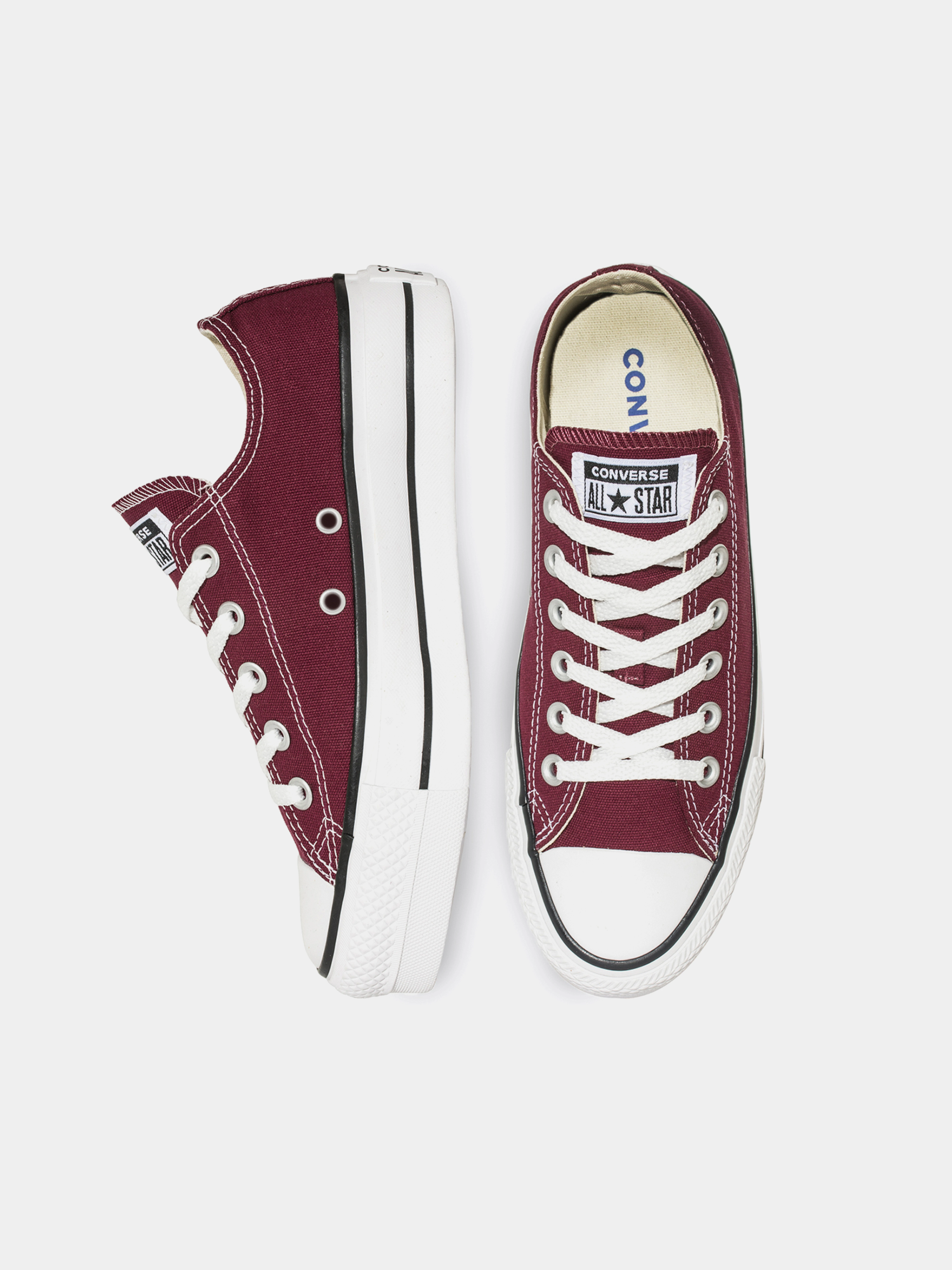 Женские кеды Converse Chuck Taylor Platform Maroon/Black