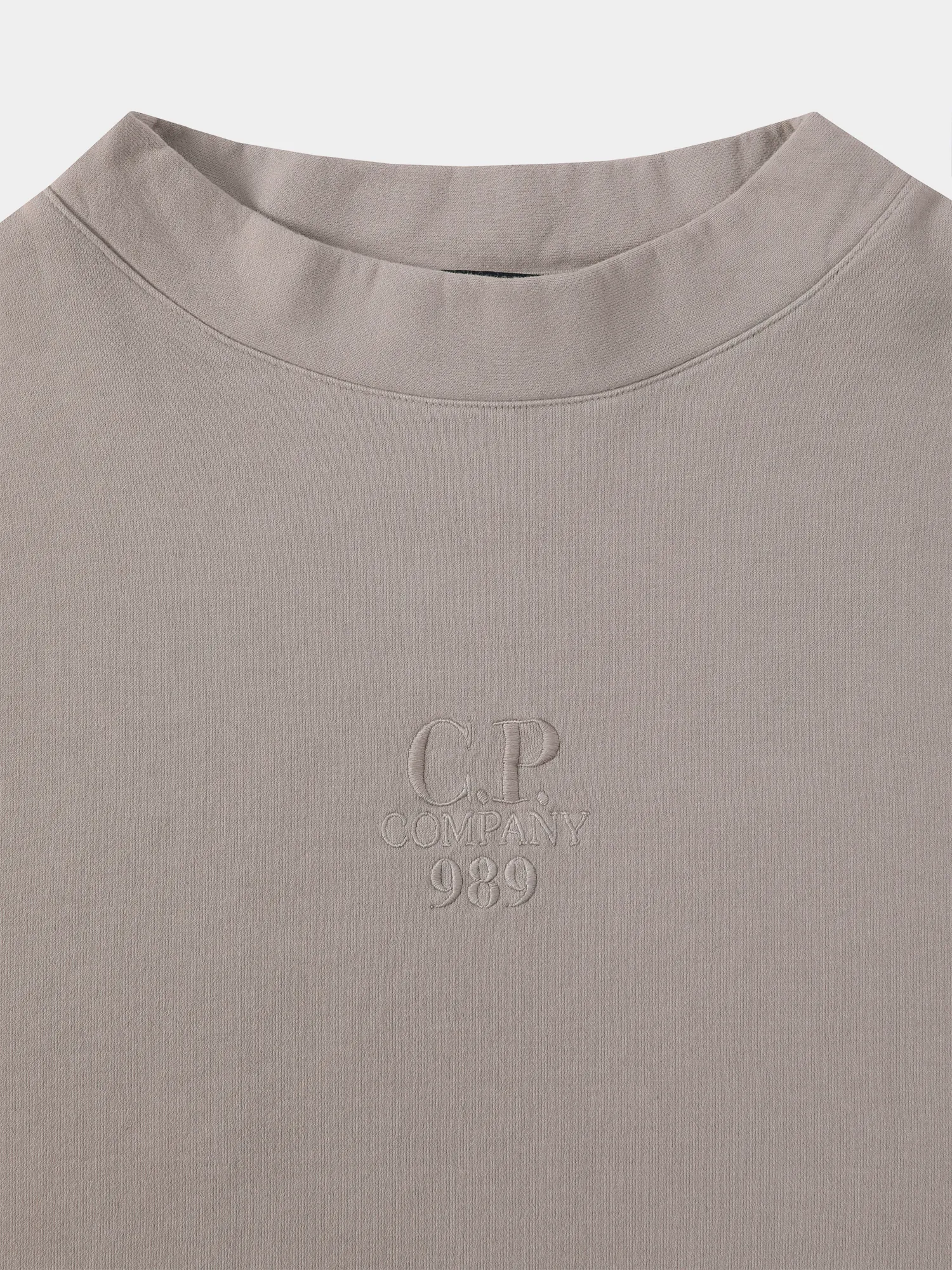 Свитшот C.P. Company Diagonal Fleece Boxy Vintage Khaki