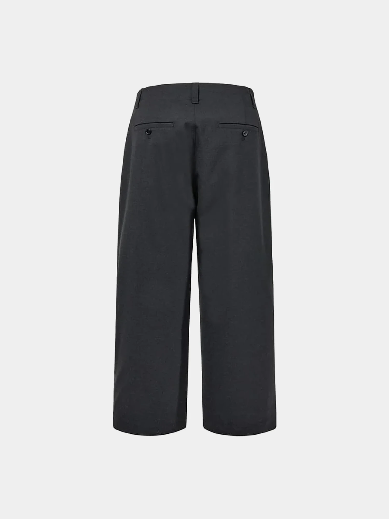 Брюки AMOMENTO Wool Wide Pants Black