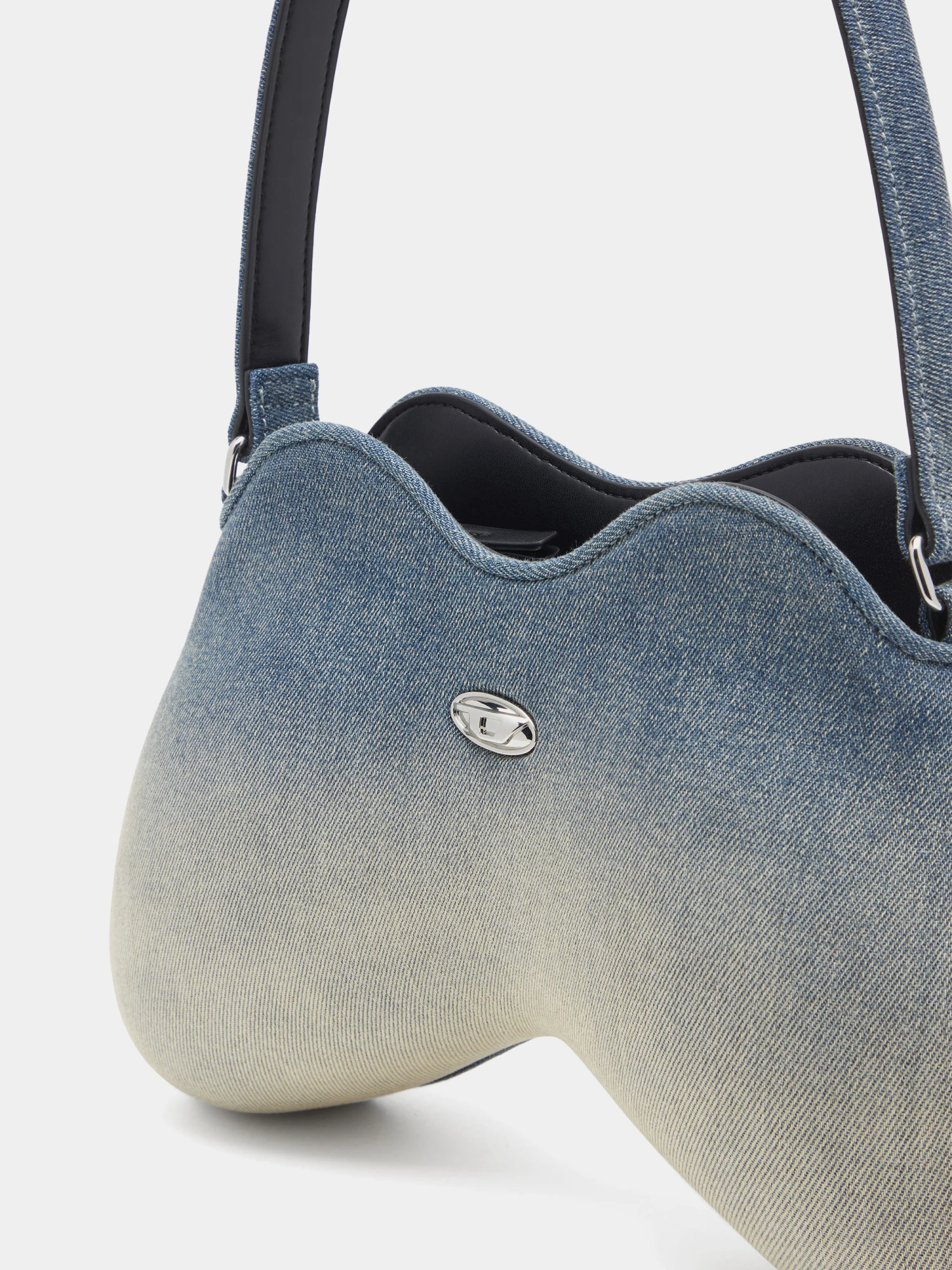 Женская сумка Diesel Double-D Shoulder Blue Light Blue