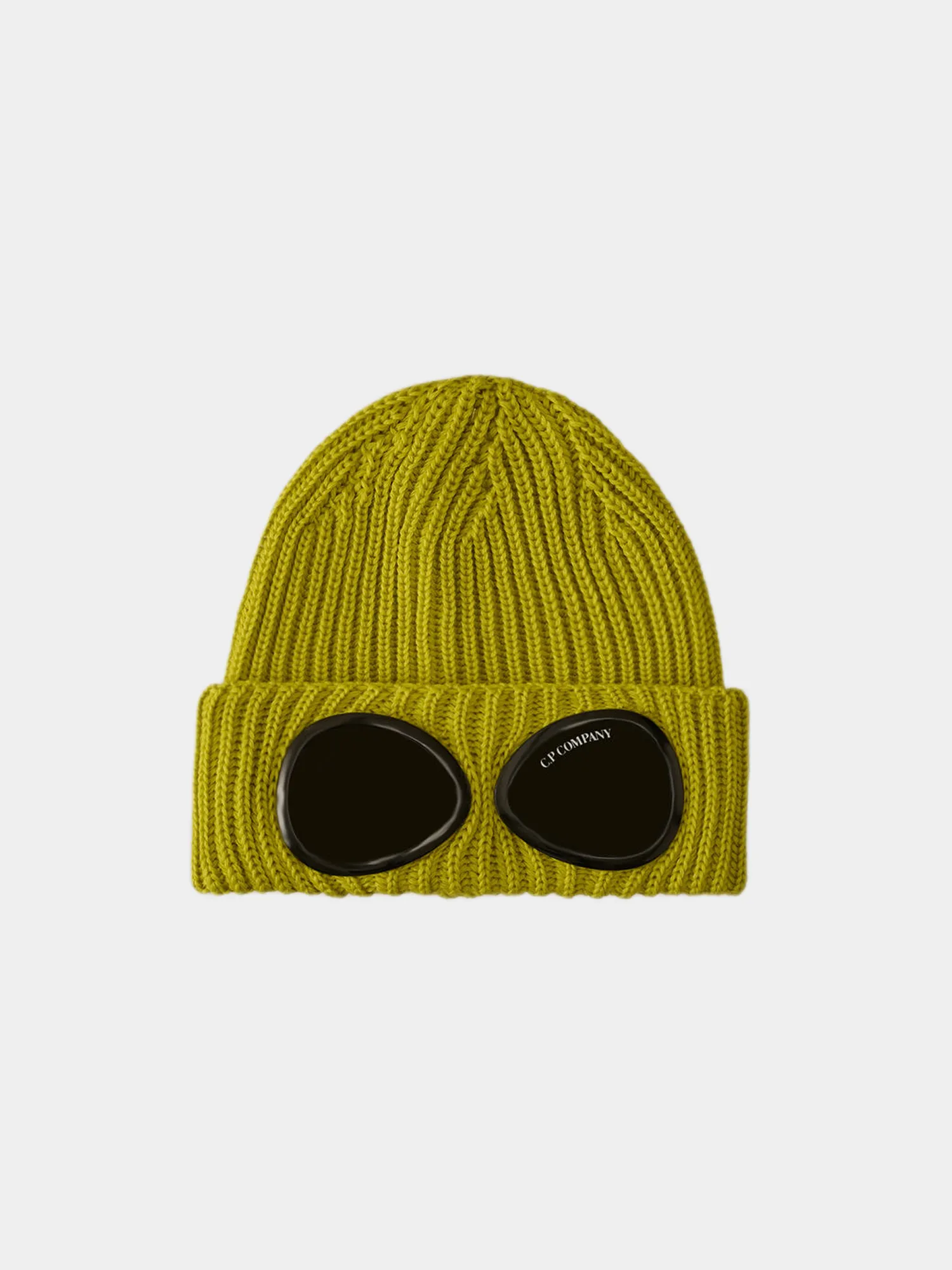 Шапка C.P. Company Extrafine Merino Wool Goggle Green Sheen