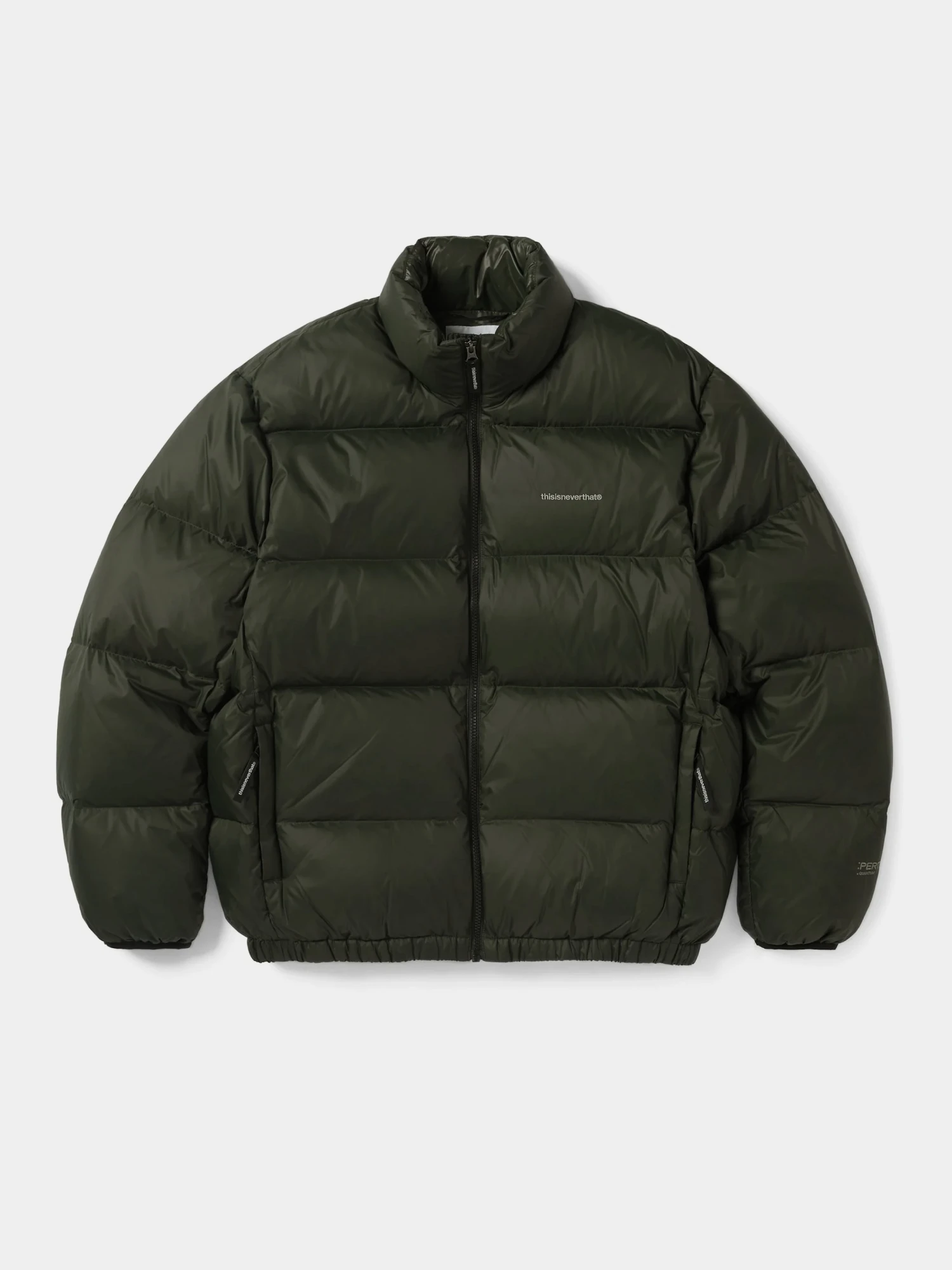 Пуховик thisisneverthat Pertex T Down Jacket Green