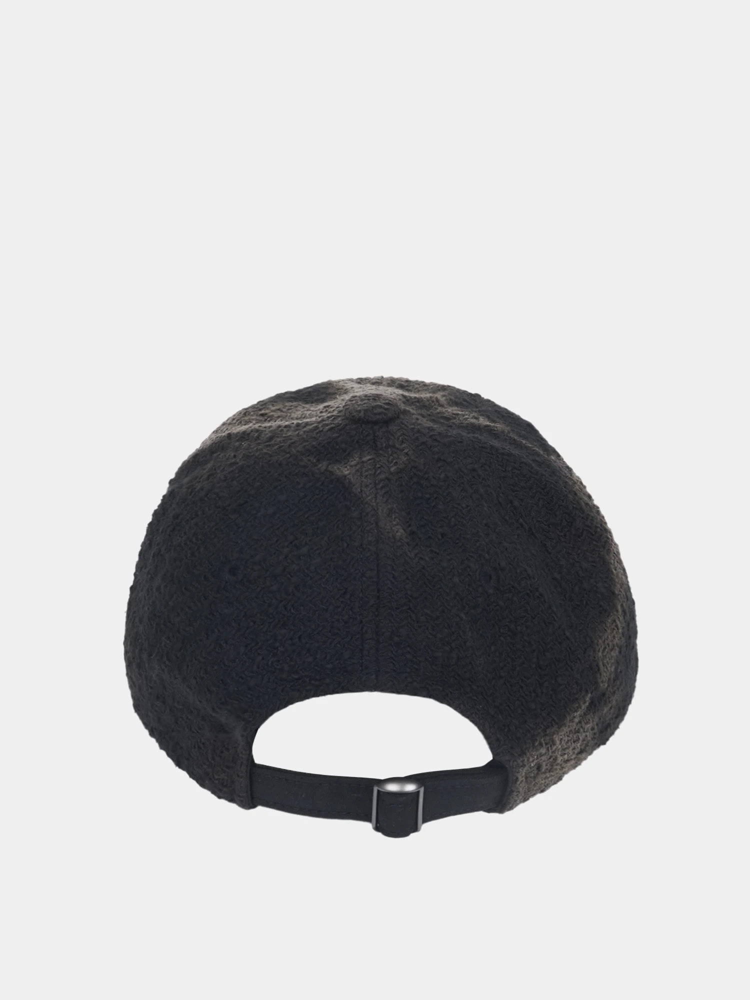 Кепка JIYONGKIM Sun-Bleached Tweed Ball Black
