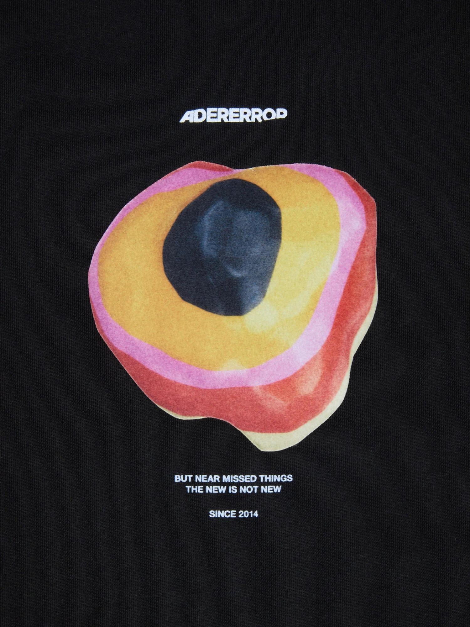 Футболка ADERERROR Dimension Ball Product. 126 Black