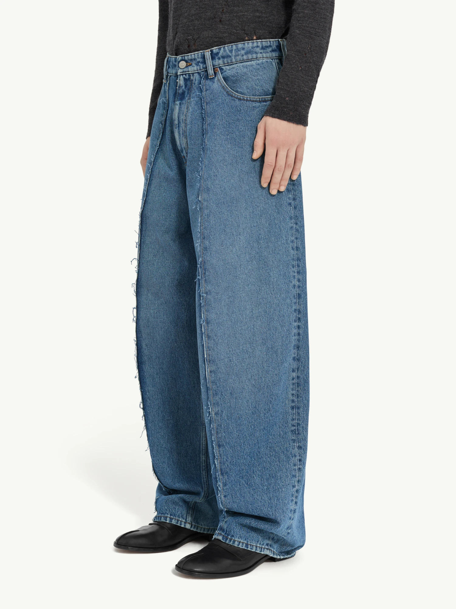 Джинсы MM6 Maison Margiela 5 Pocket Meduim Blue