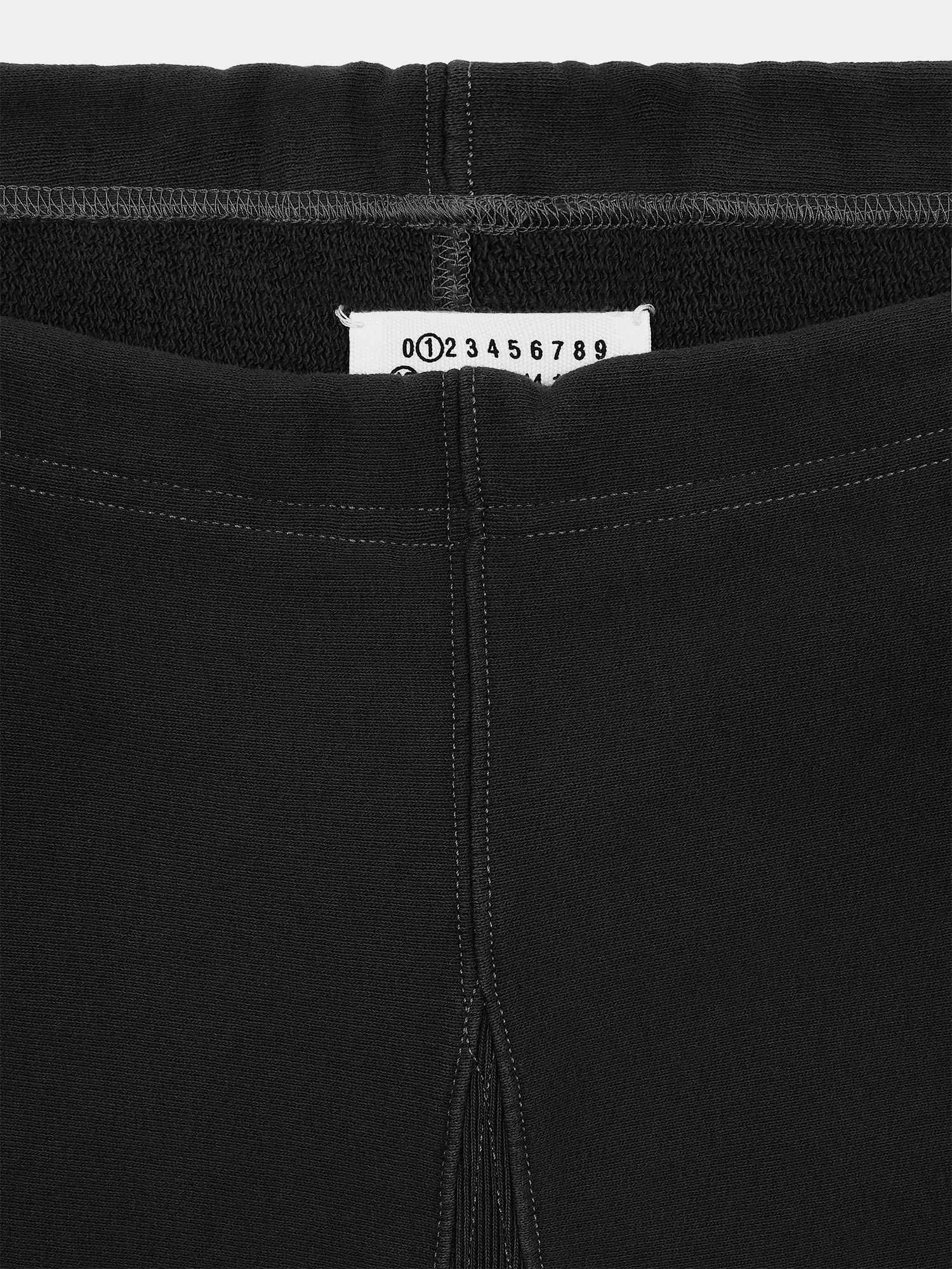 Шорты Maison Margiela Cotton Fleece Washed Black