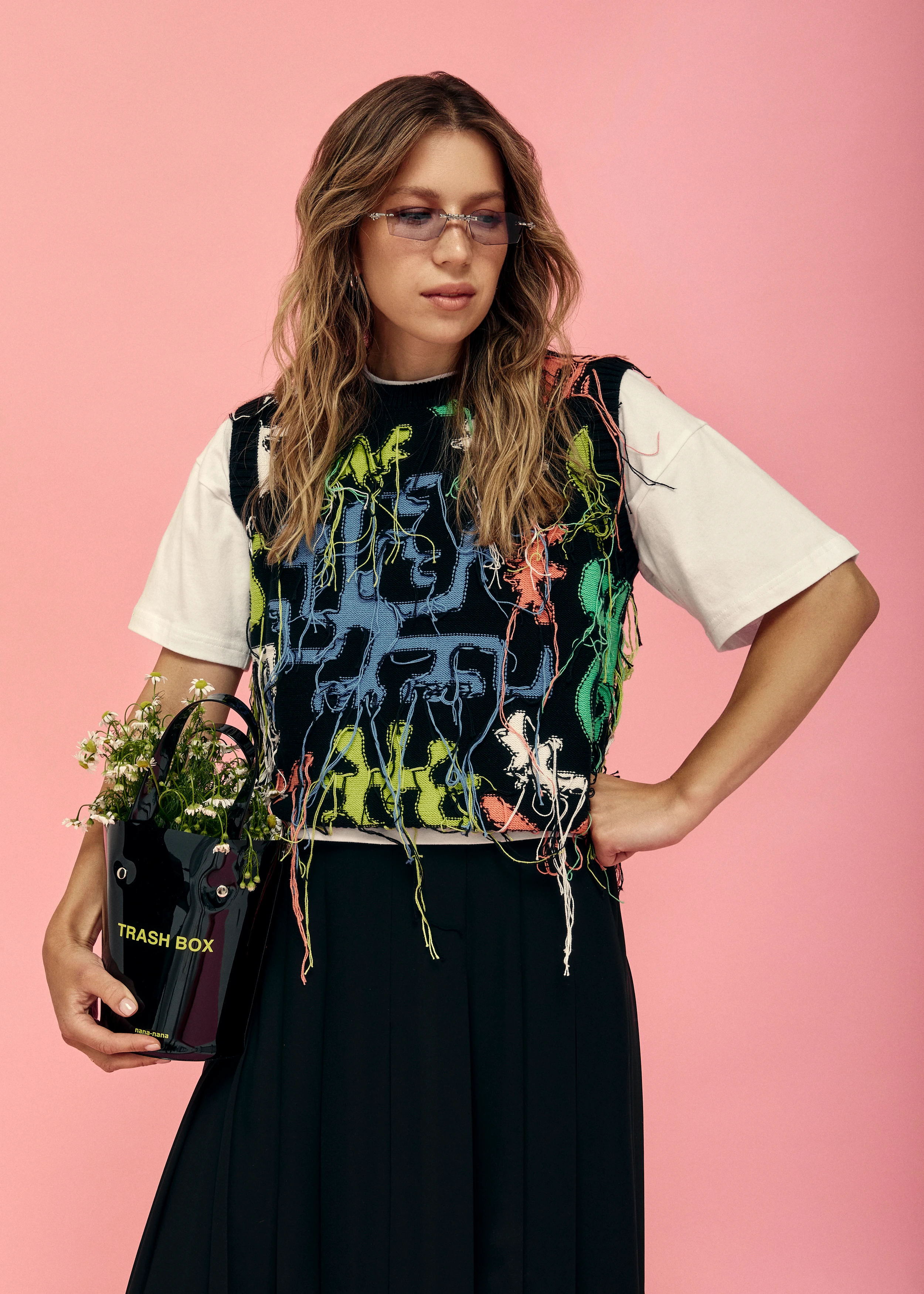 Жилет Charles Jeffrey Loverboy Guddle Vest Multi